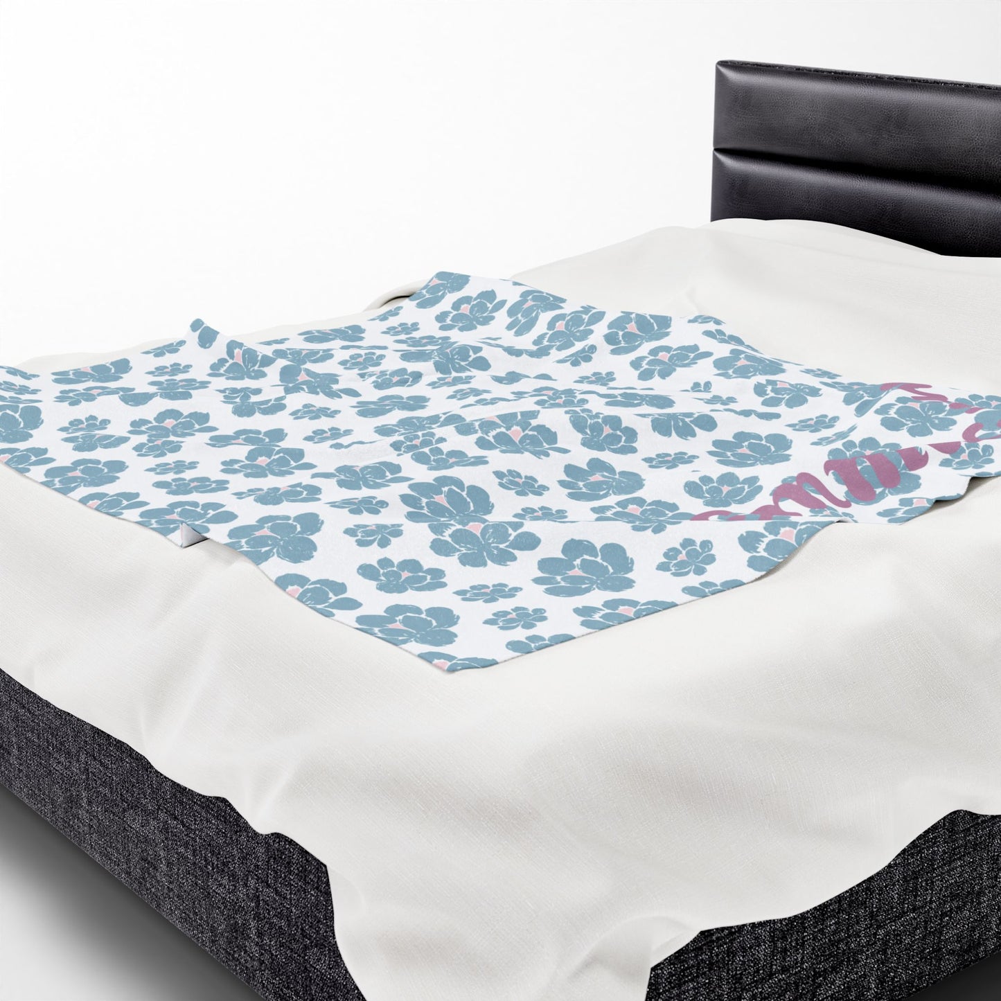 Cozy Velveteen Plush Blanket - Name - Emma