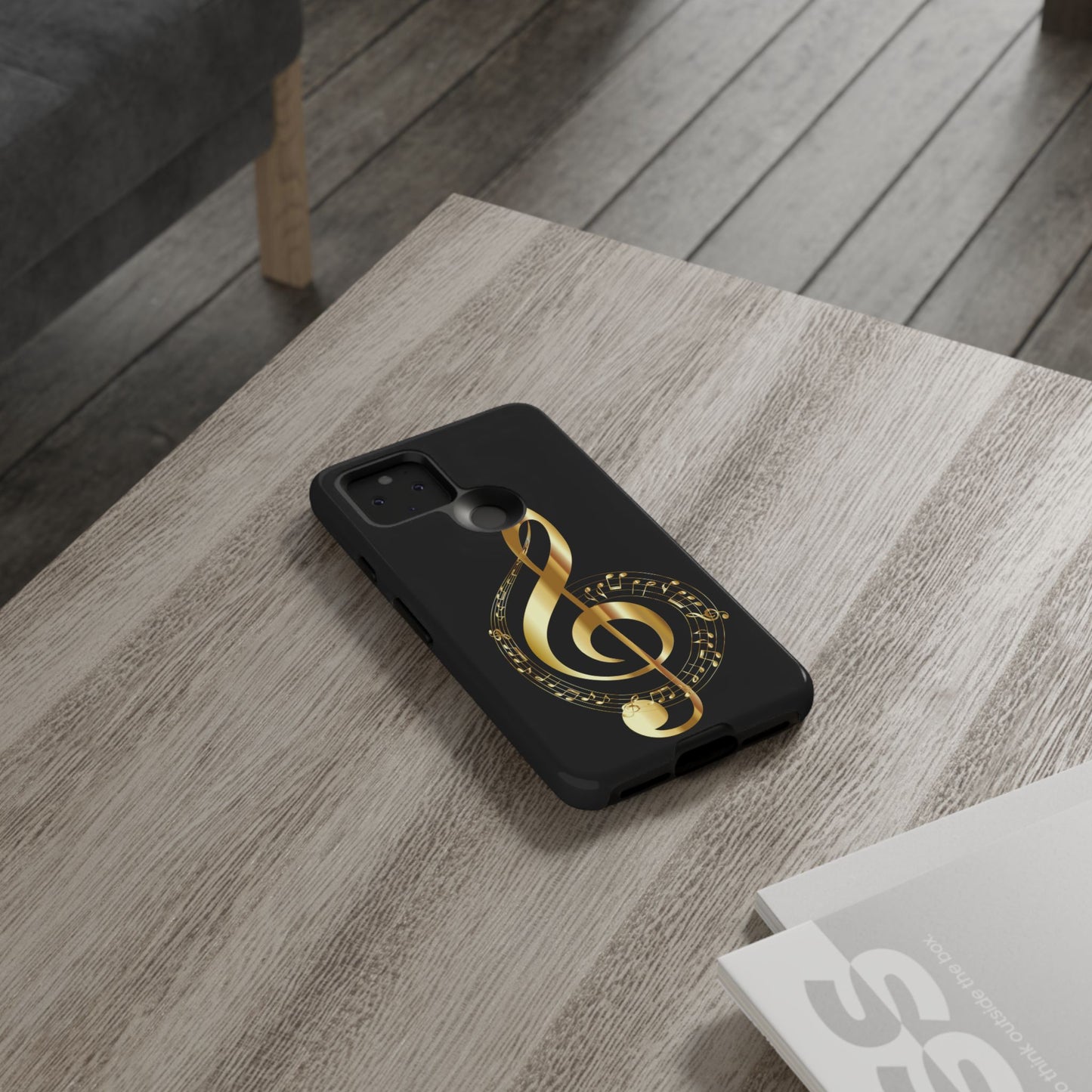 Tough Cases black gold musical Note