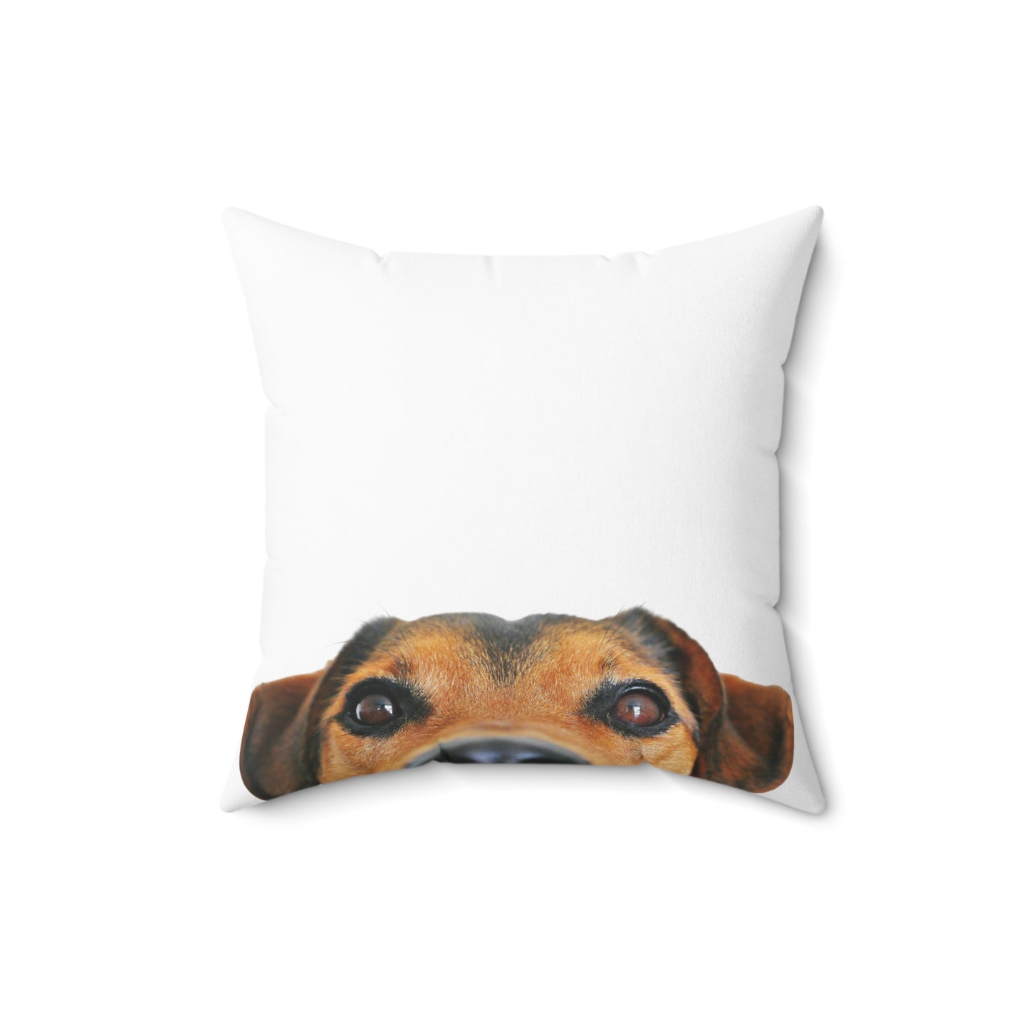 Cute Dog Face Pillow, Pet Lover's Gift, Decorative Cushion, Home Decor, Dog Mom/Dad Present, Animal Lover's Decor