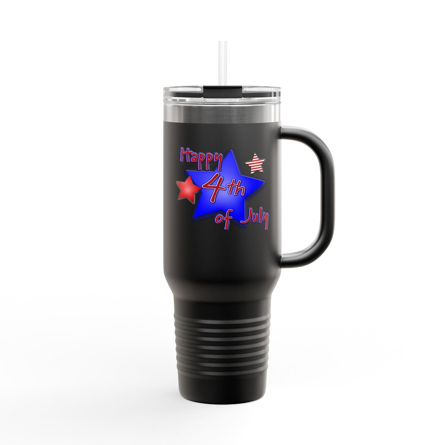 Insulated Travel Mug, 40oz Patriotic