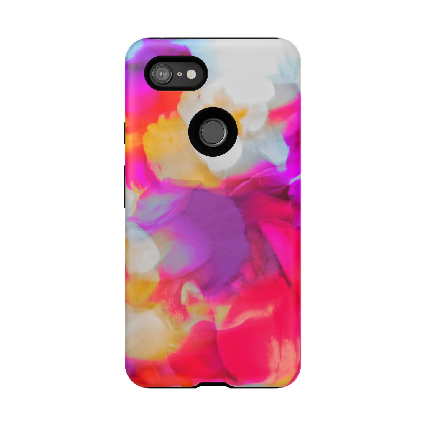 Floral Phone Case: Stylish Art for Your Device, Tough Cases, Gift for Her, Flower Print, Trendy Accessories, Phone Protection