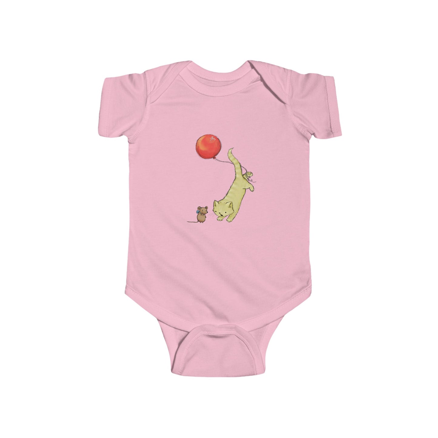 Adorable Animal Balloon Infant Bodysuit - Cute Baby Outfit, Baby Shower Gift, Newborn Clothing, Toddler Apparel, Fun Kids Gift