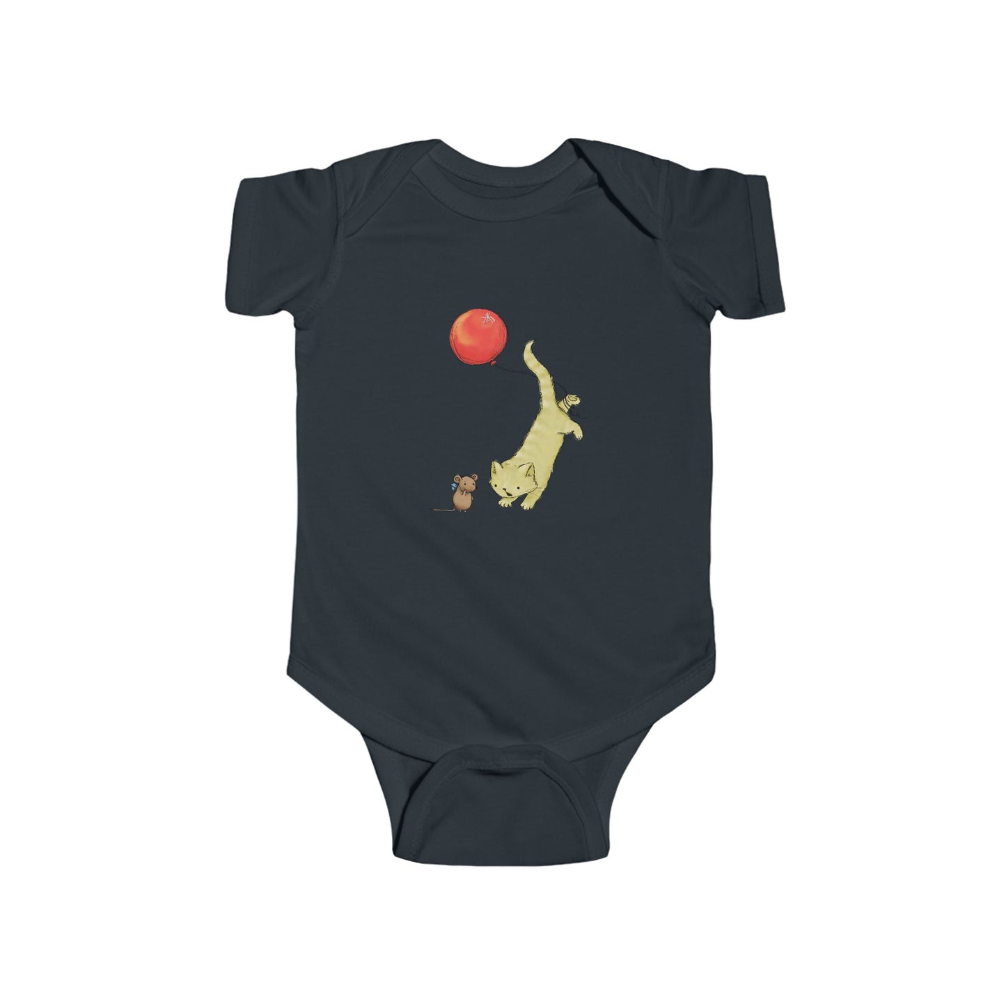 Adorable Animal Balloon Infant Bodysuit - Cute Baby Outfit, Baby Shower Gift, Newborn Clothing, Toddler Apparel, Fun Kids Gift
