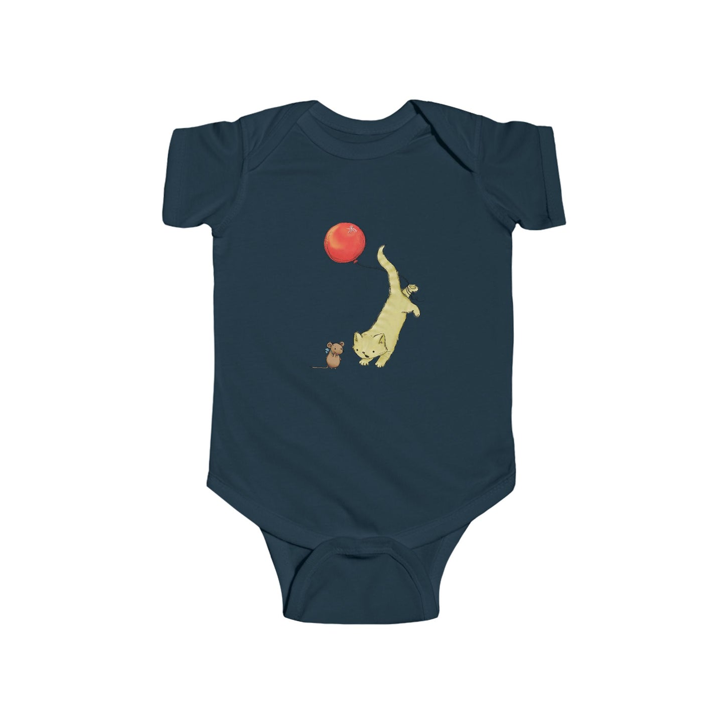 Adorable Animal Balloon Infant Bodysuit - Cute Baby Outfit, Baby Shower Gift, Newborn Clothing, Toddler Apparel, Fun Kids Gift