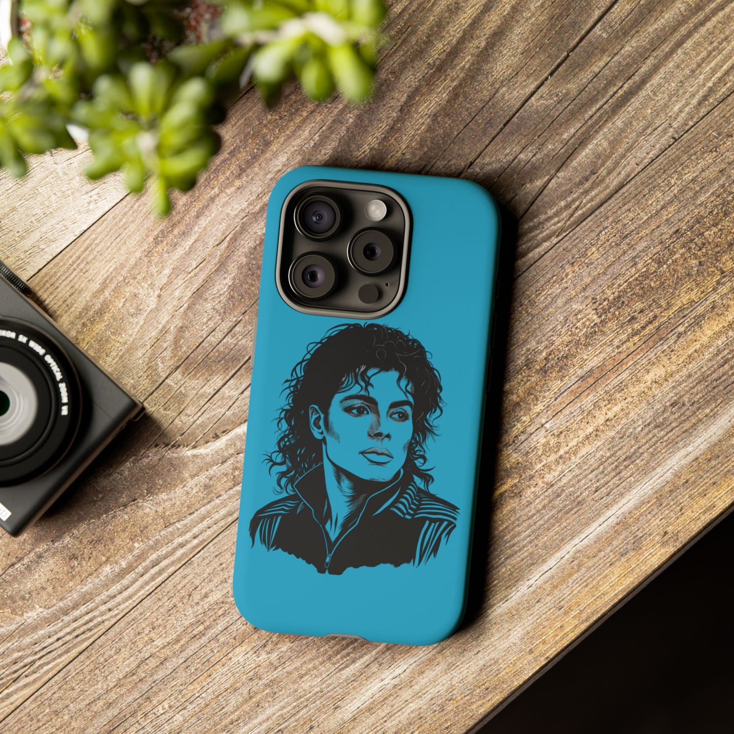 Michael Jackson Phone Case - Tough Cases, Pop Music Gifts, Retro Art, Unique Phone Accessories, Vintage Design
