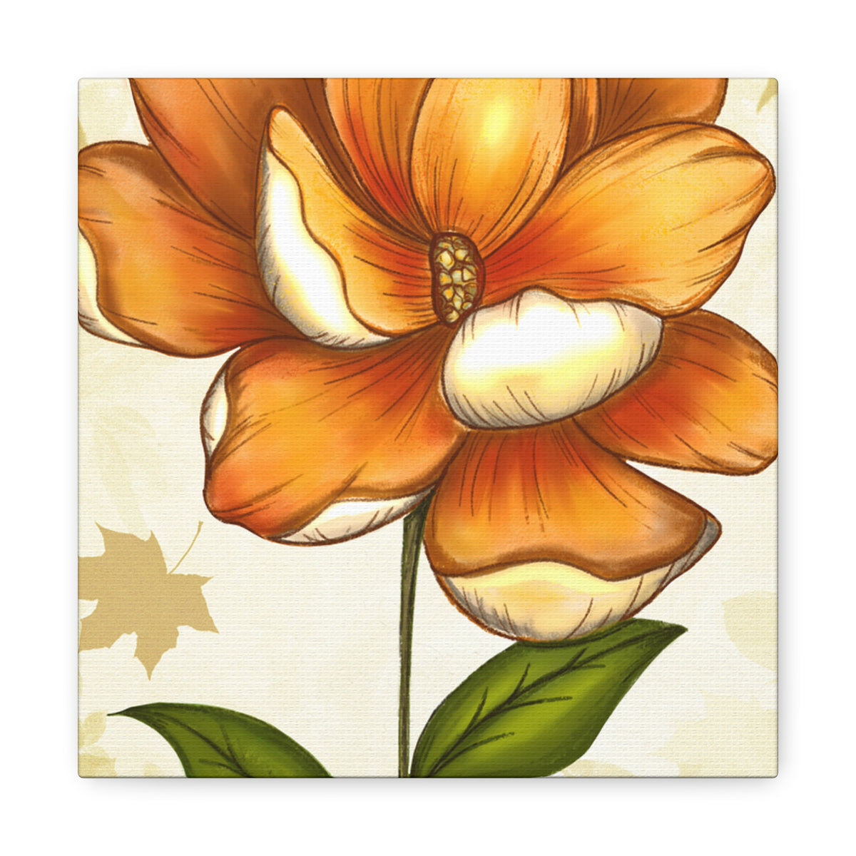 Copy of Matte Canvas, Stretched, 1.25" Tulips Pink and Purple Flowers