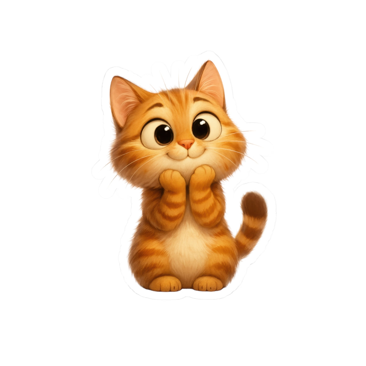 Cute Cat Kiss-Cut Stickers | Adorable Cat Decor for Laptop, Planner, Kids Gifts, Pet Lovers, Fun Accessories