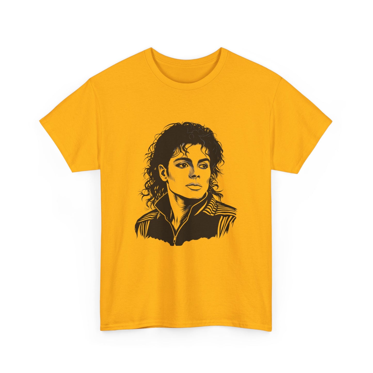 Michael Inspired Unisex Heavy Cotton Tee, Vintage Style Shirt, Retro Graphic Tee, Music Lover Gift, Unisex Casual Wear