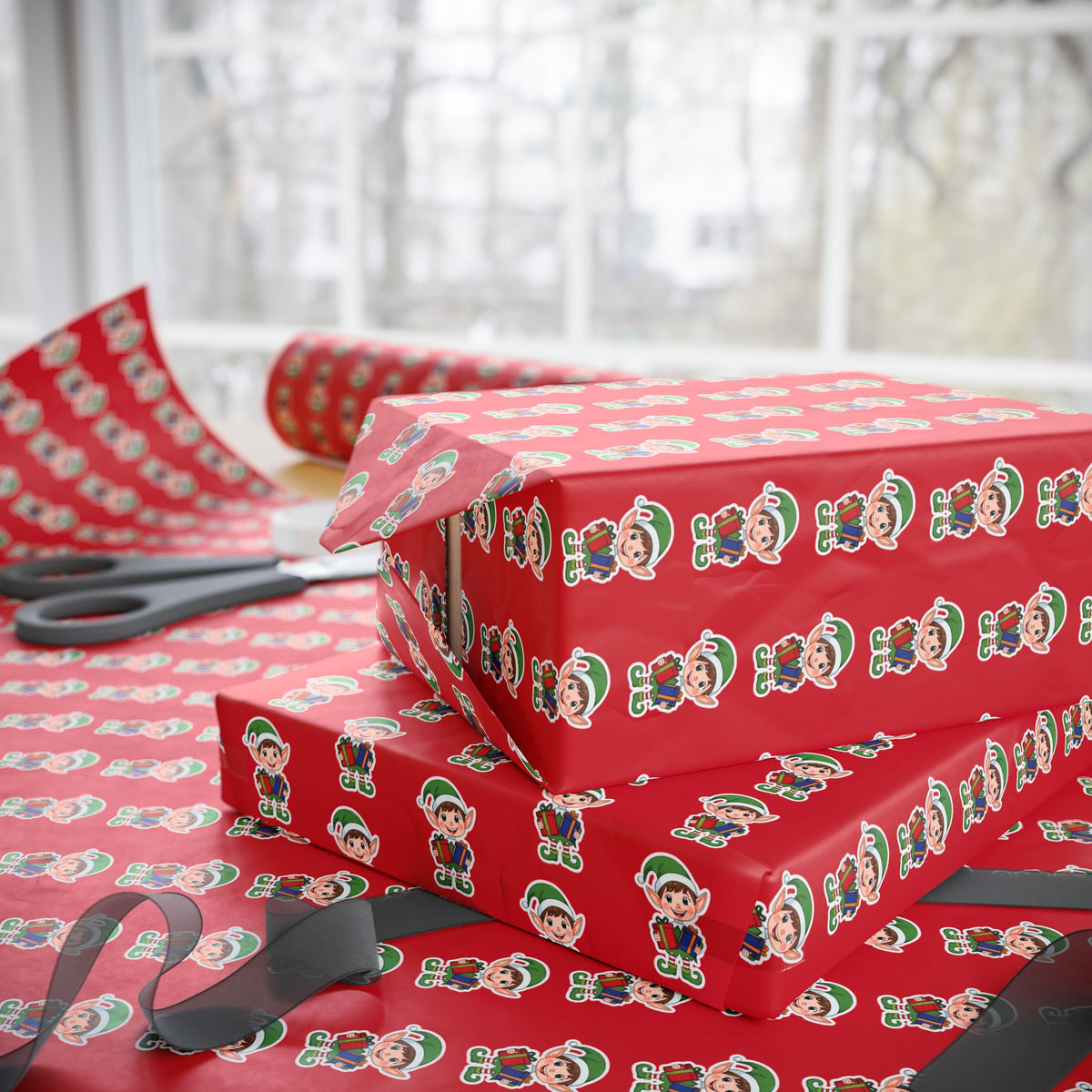 Festive Wrapping Paper Bundle, Holiday Gift Wrap for Christmas, Birthday Parties, Eco-Friendly Gift Packaging, Versatile Wrapping Solutions