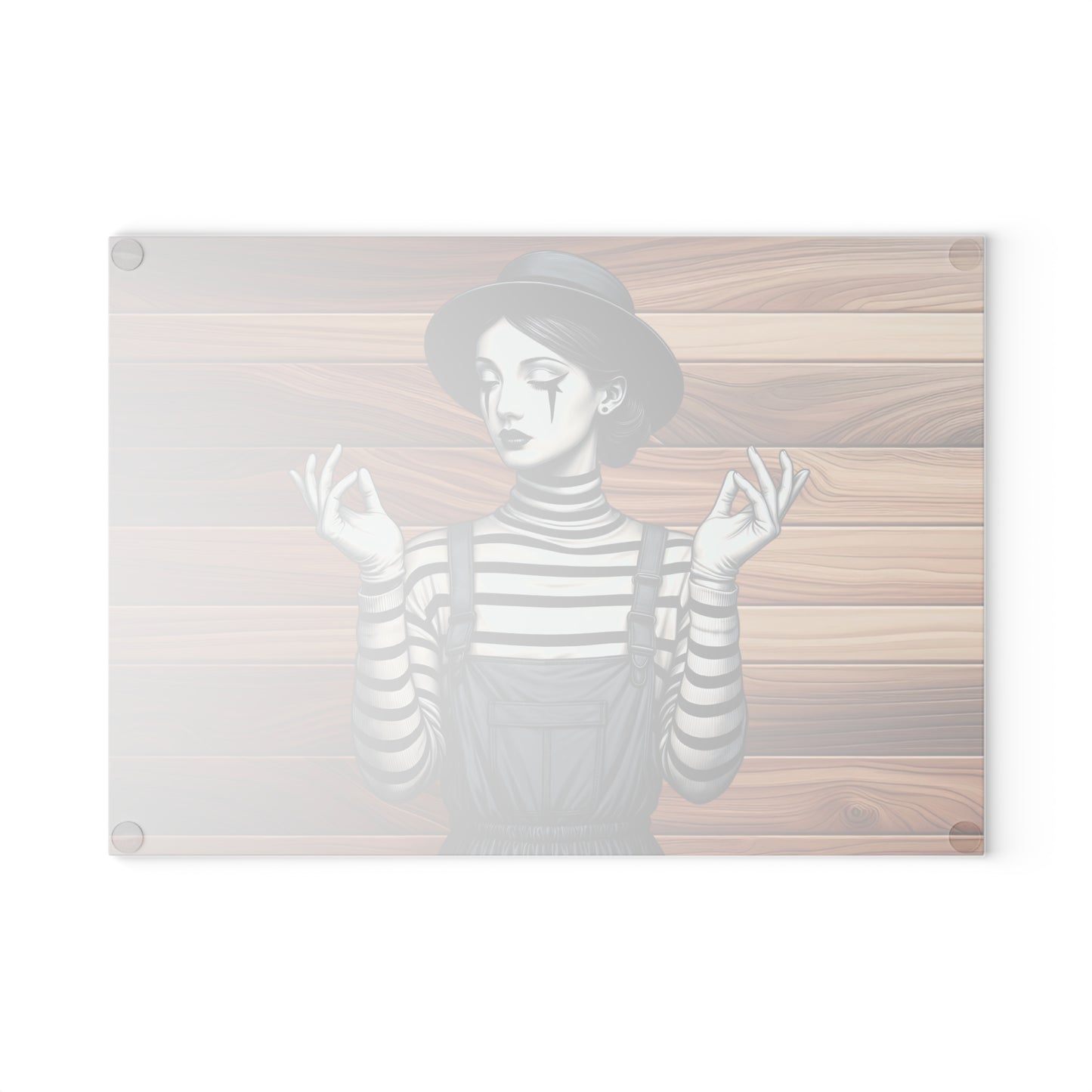 Chic Artist Glass Cutting Board, Kitchen Decor, Unique Gift, Housewarming, Cooking Essential, Modern Art Kitchenware