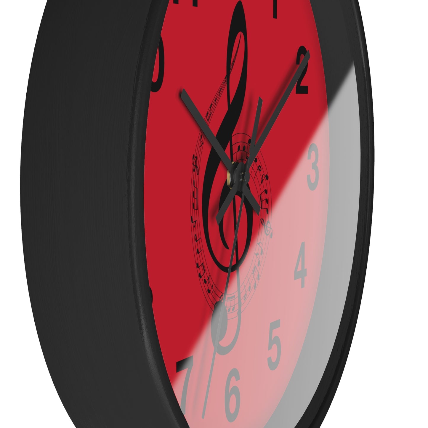 Musical Notes Wall Clock - Perfect for Music Lovers, Home Decor