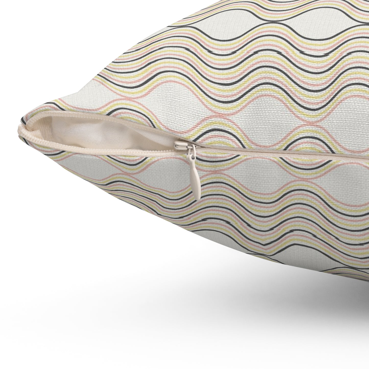 Modern Wave Pattern Throw Pillow | Cozy Home Decor Accent | Bohemian Style, Sofa Cushion, Gift for Her, Homewarming Gift