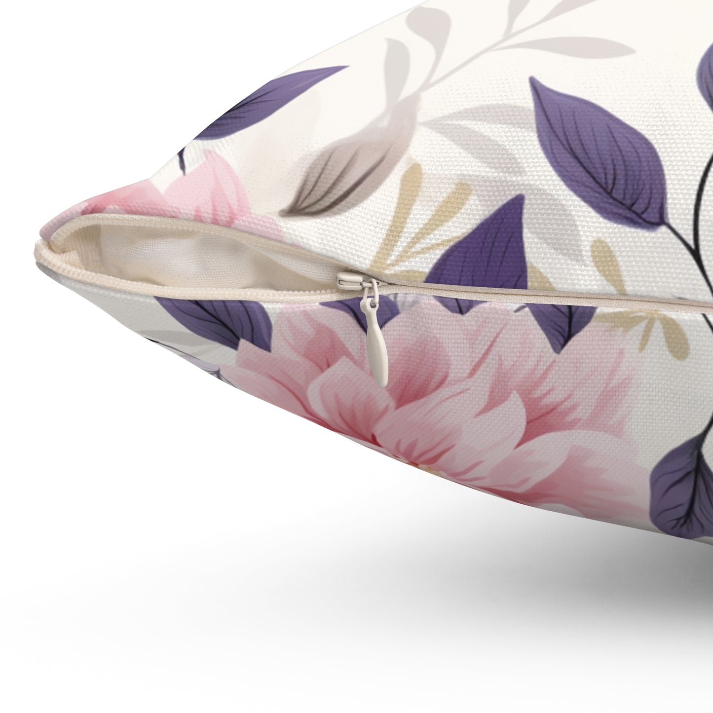 Floral Accent Pillow, Cozy Home Decor, Gift for Her, Spring Decor, Throw Pillow, Living Room, Bedroom Cushion