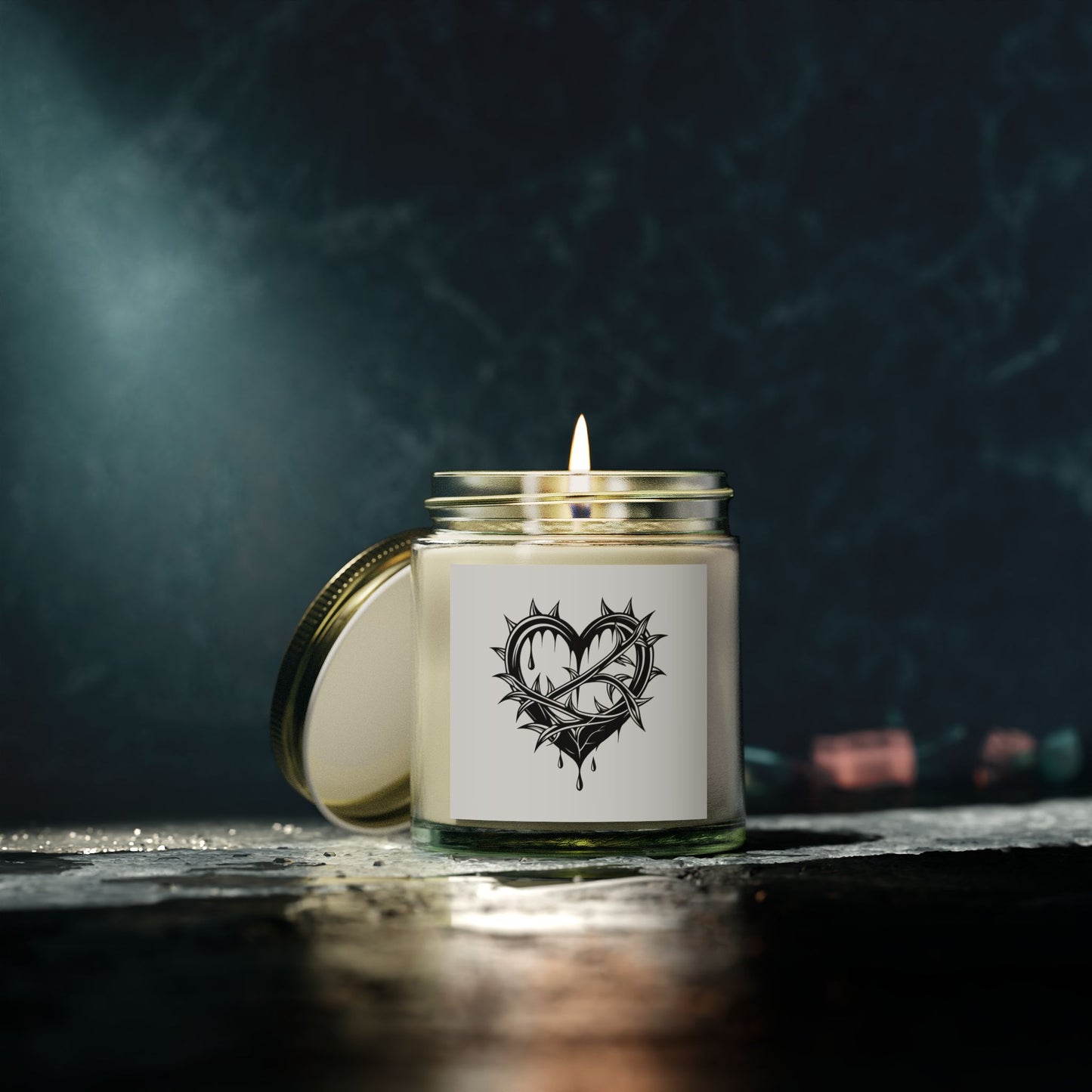 Heart-Shaped Scented Candle | Unique Candle Gift, Home Decor, Relaxation, Wedding, Birthday, Self-Care