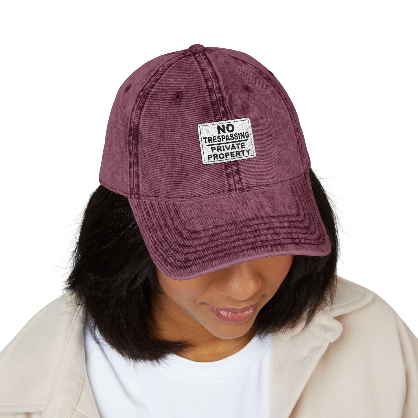 Vintage Cap (Embroidery) - Private Property