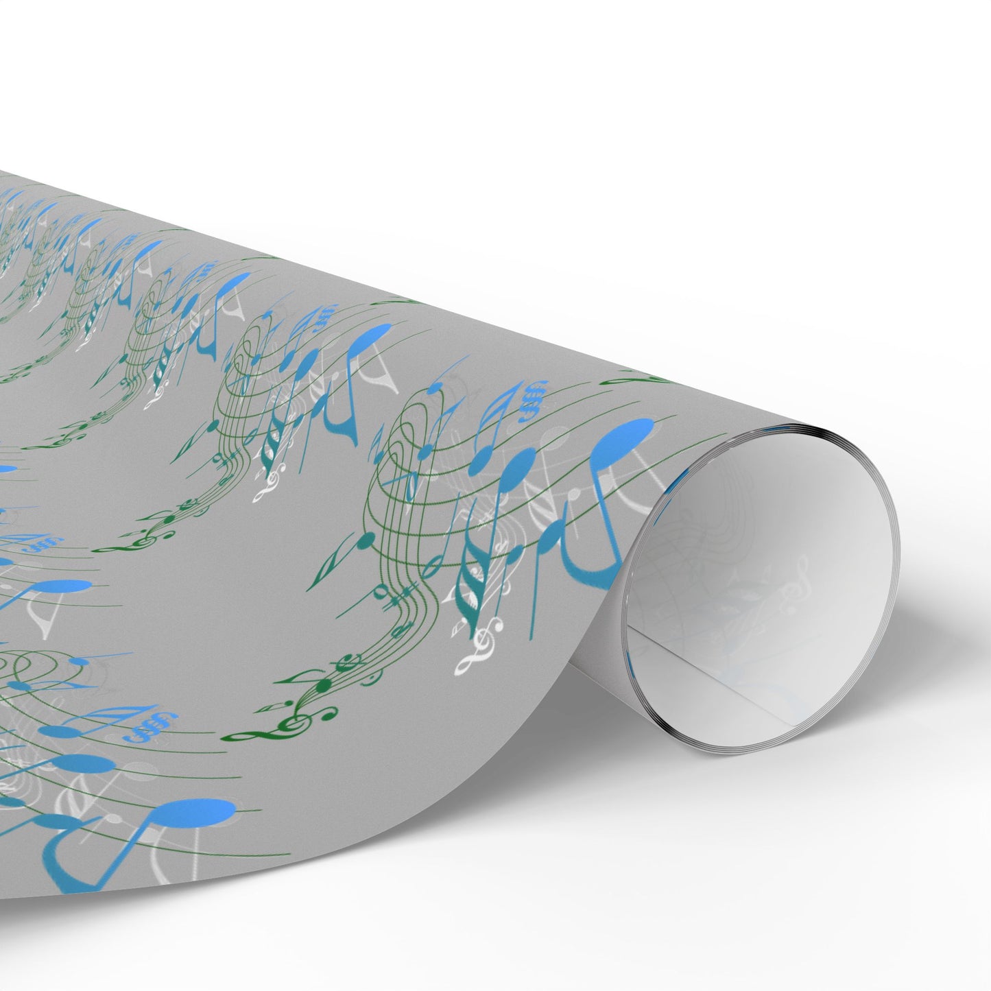 Elegant Music Note Wrapping Paper for Special Occasions, Perfect for Gifts, Birthdays, Holidays, Artsy Celebrations, Eco-Friendly