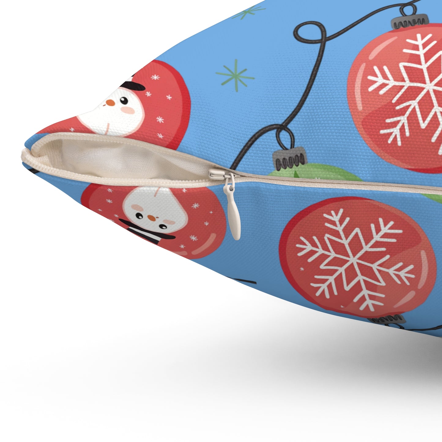 Festive Holiday Pillow, Seasonal Home Decor Cushion, Christmas Throw Pillow, Cute Decorative Accent, Cozy Winter Gift