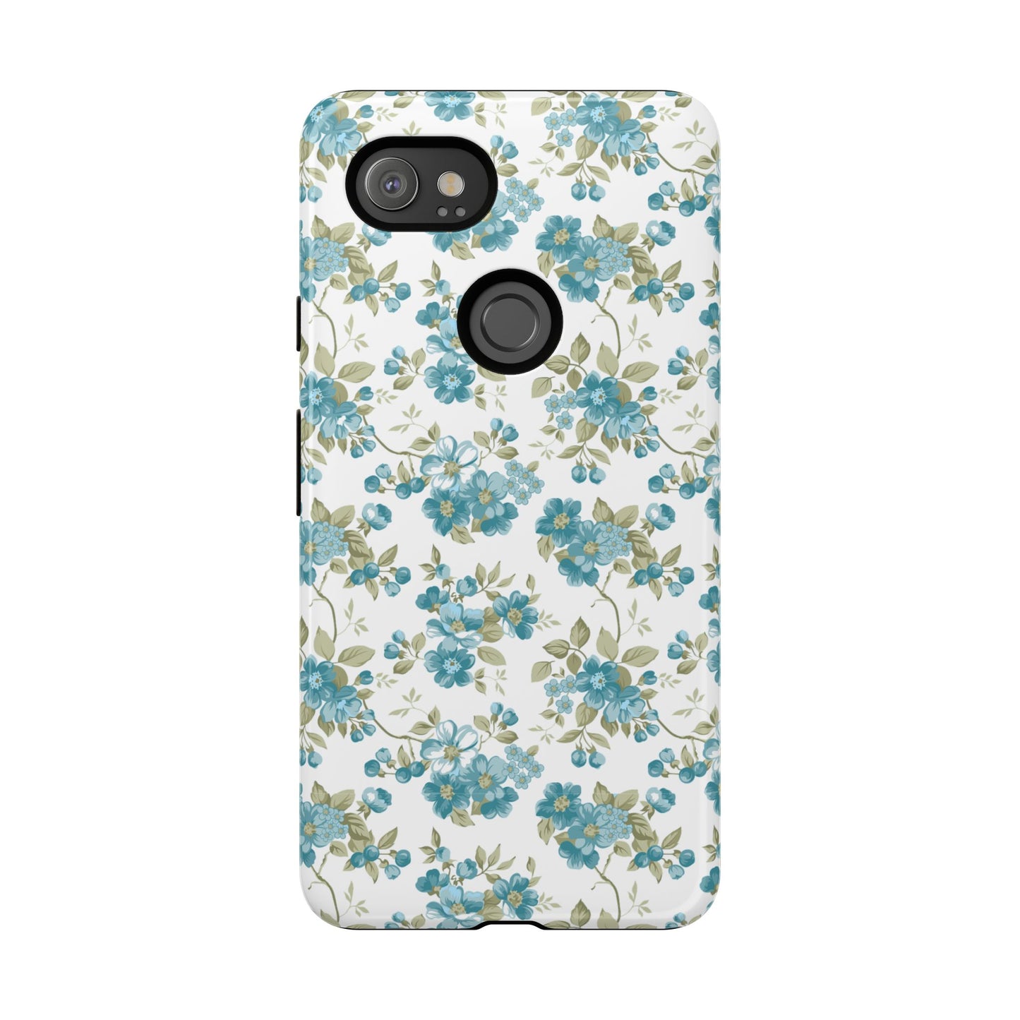 Floral Phone Case - Tough Cases, Durable Phone Cover, Cute Floral Design, Gift for Her, Trendy Phone Accessory, Spring Style