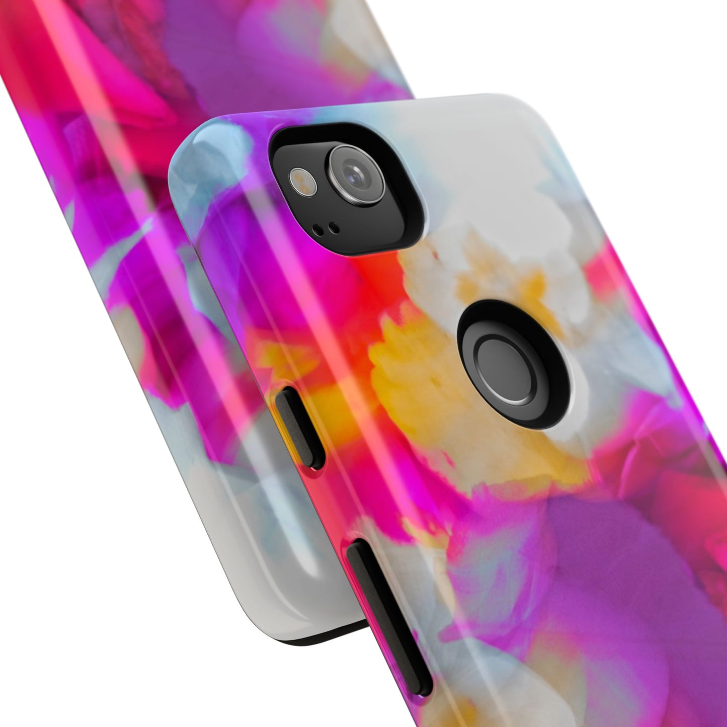 Floral Phone Case: Stylish Art for Your Device, Tough Cases, Gift for Her, Flower Print, Trendy Accessories, Phone Protection