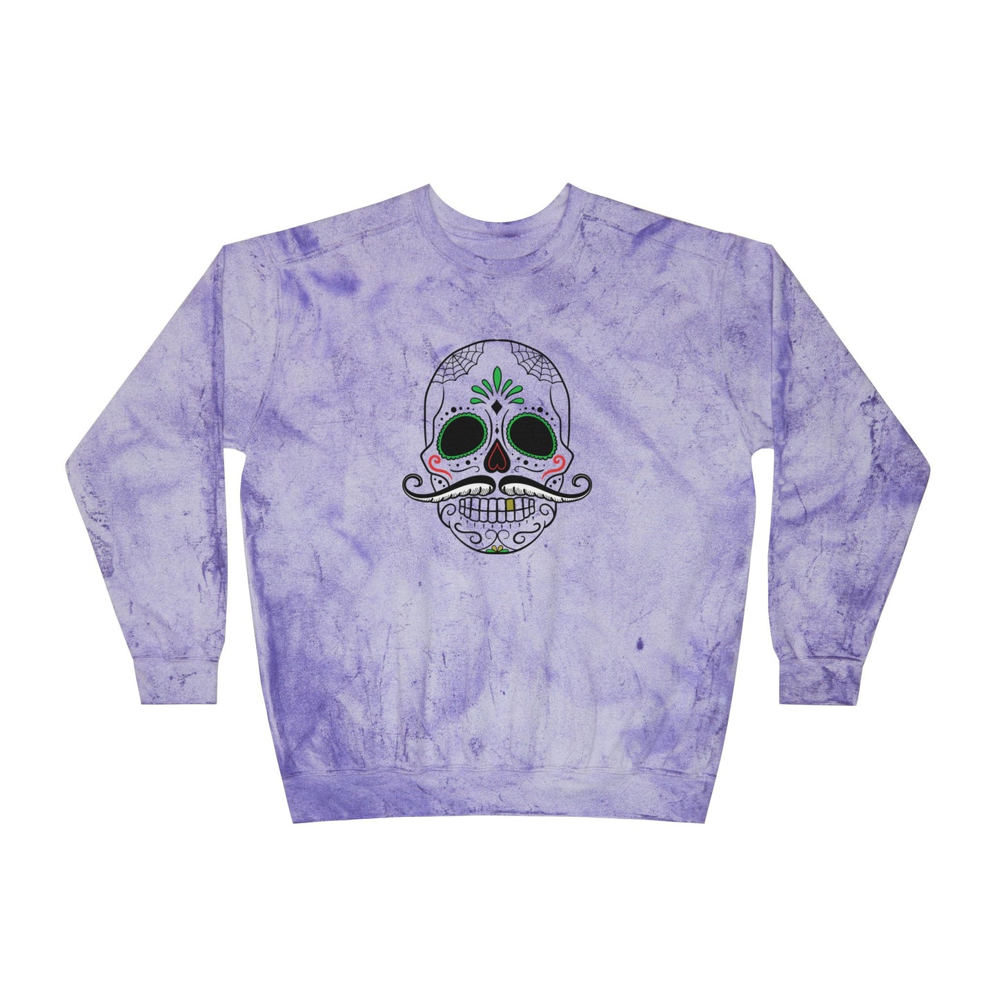 Sugar Skull Crewneck Sweatshirt, Day of the Dead Apparel