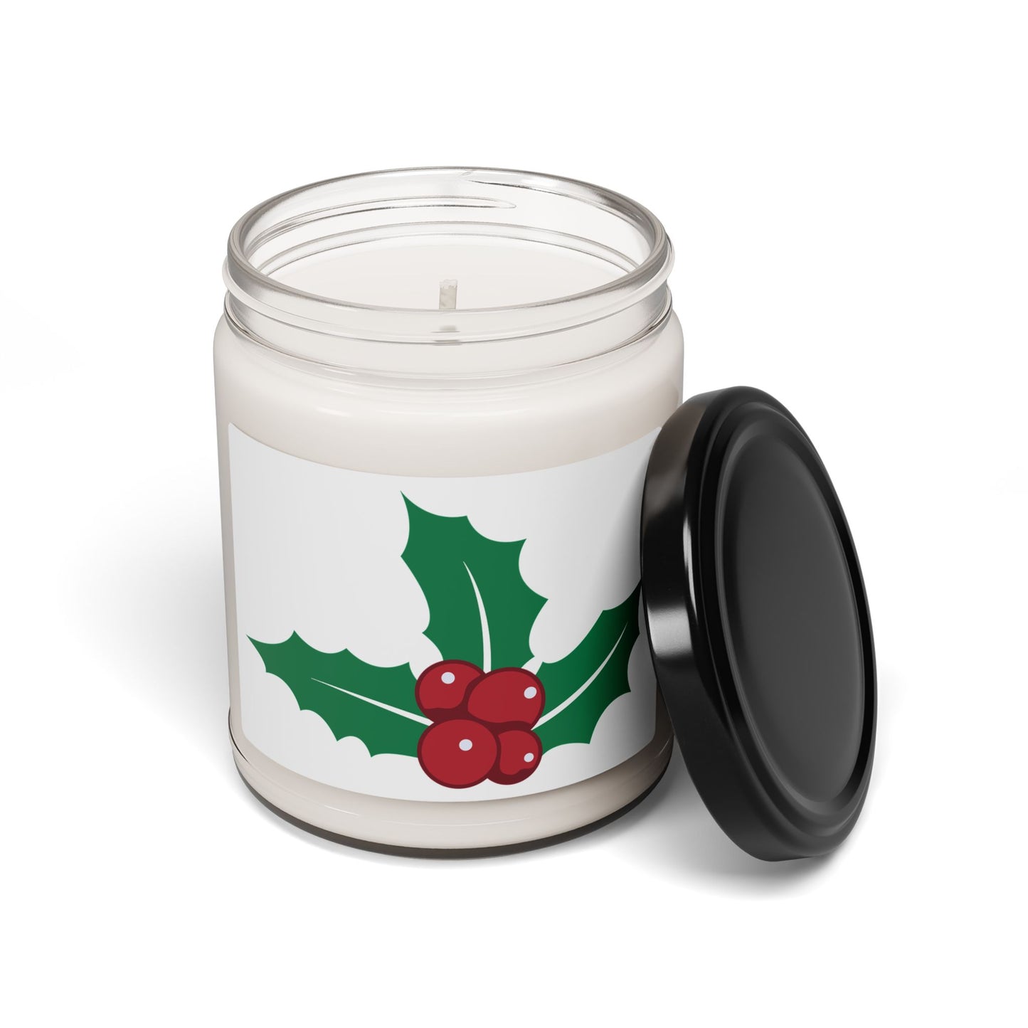 Holiday Scented Soy Candle, Christmas Decor, Aromatherapy Gift, Home Fragrance, Eco-Friendly Candle