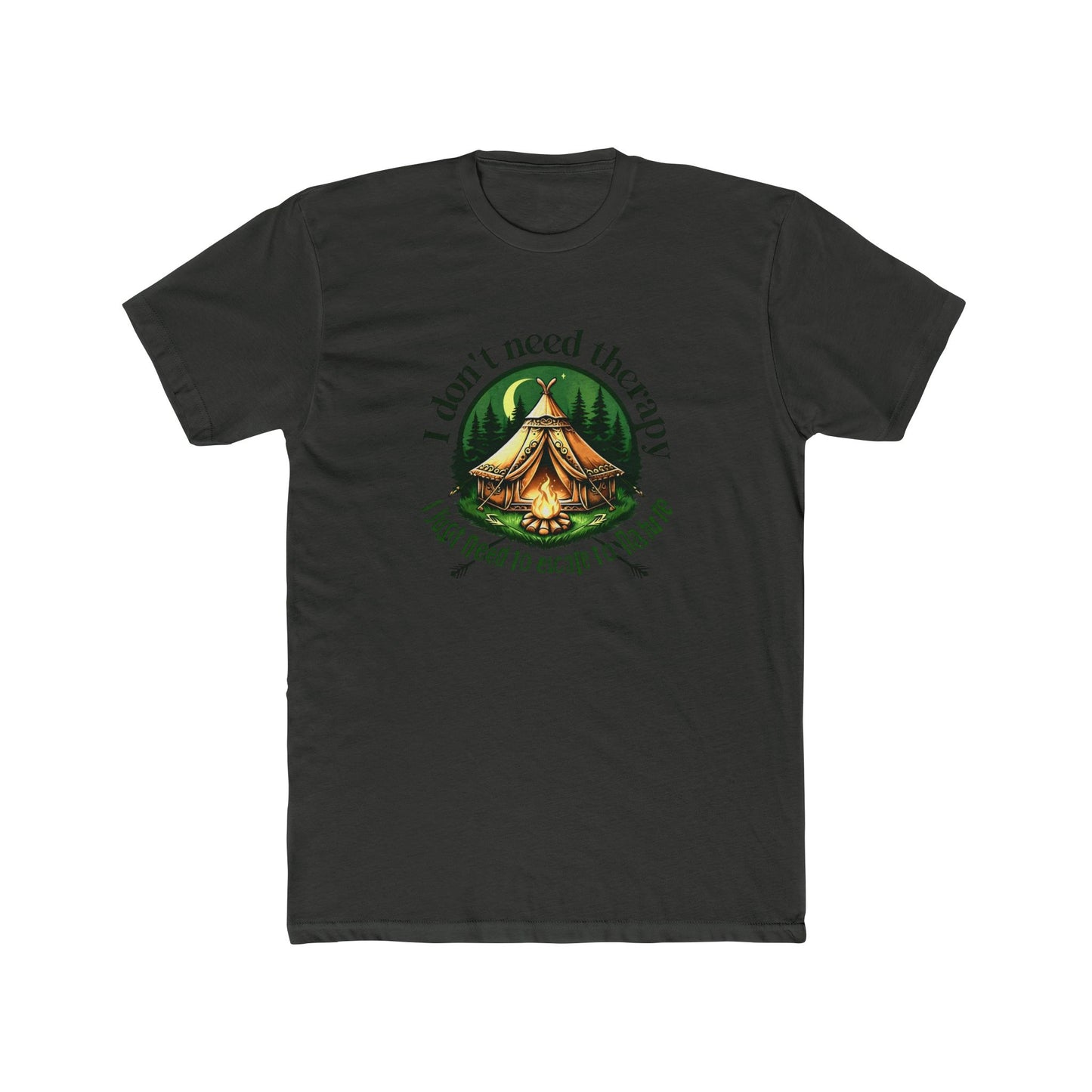 Escape to Nature Tee - Unisex Cotton Crew, Adventure Shirt, Camping Apparel, Nature Lover Gift, Therapy Escape Tee, Outdoor Fun