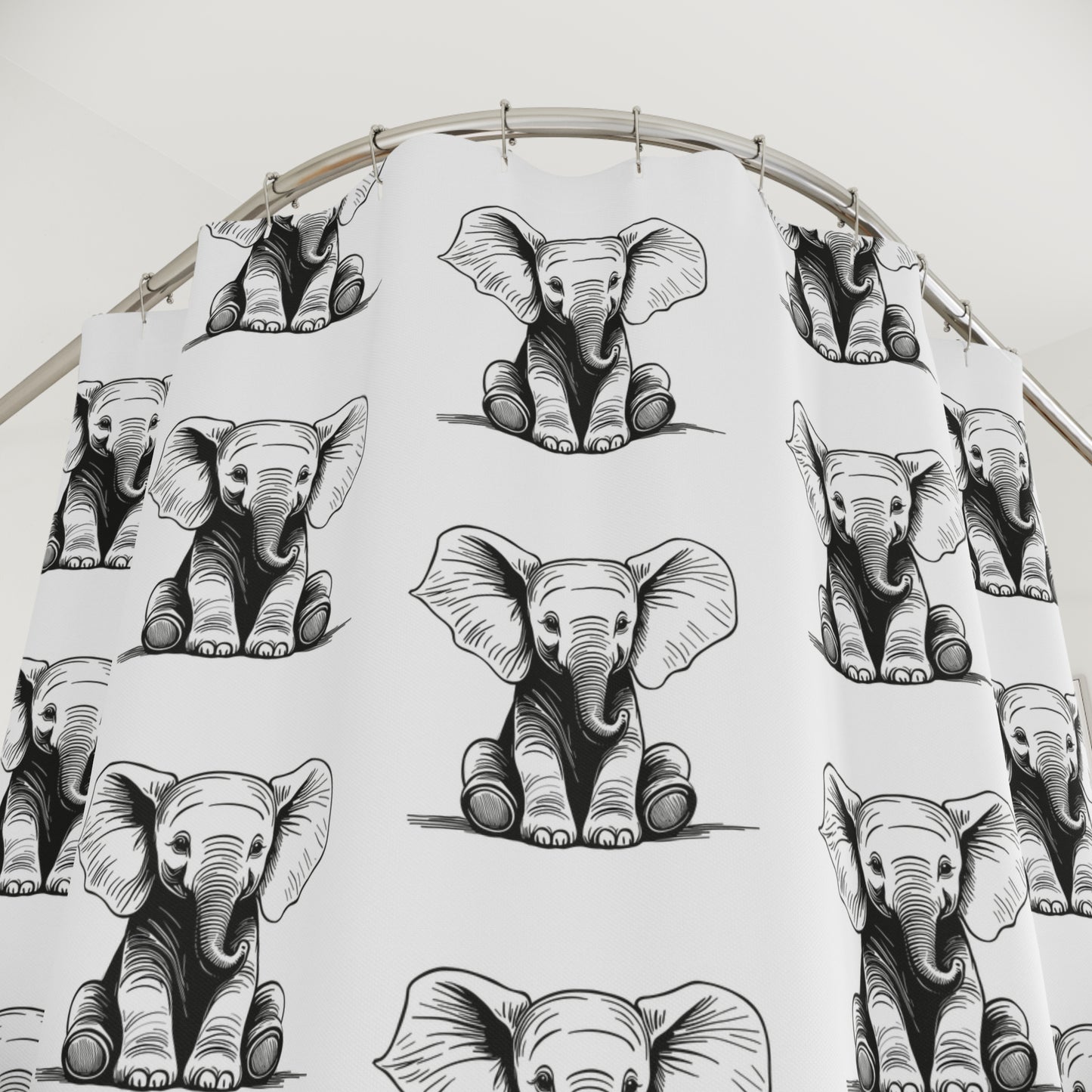 Shower Curtains elephant