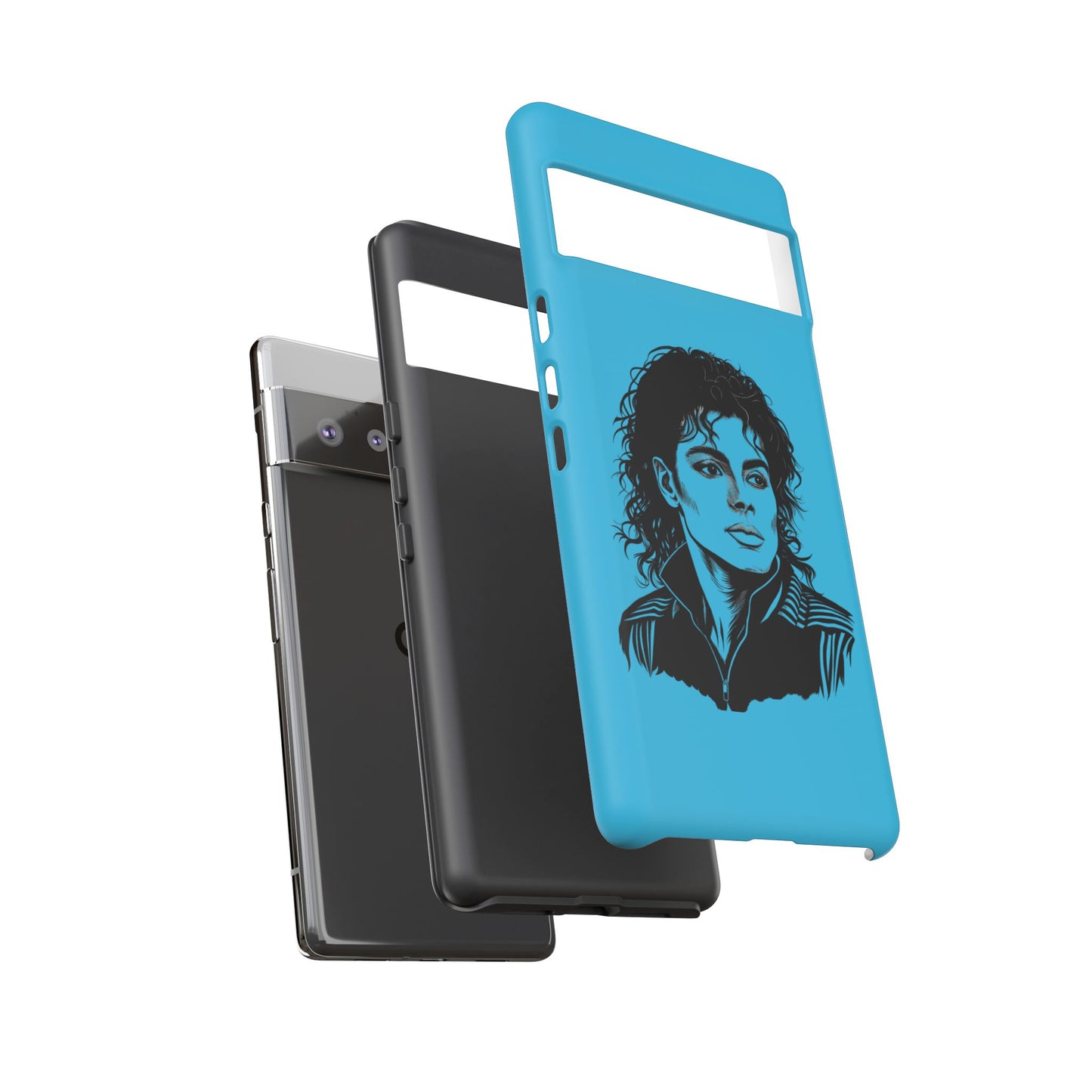 Michael Jackson Phone Case - Tough Cases, Pop Music Gifts, Retro Art, Unique Phone Accessories, Vintage Design