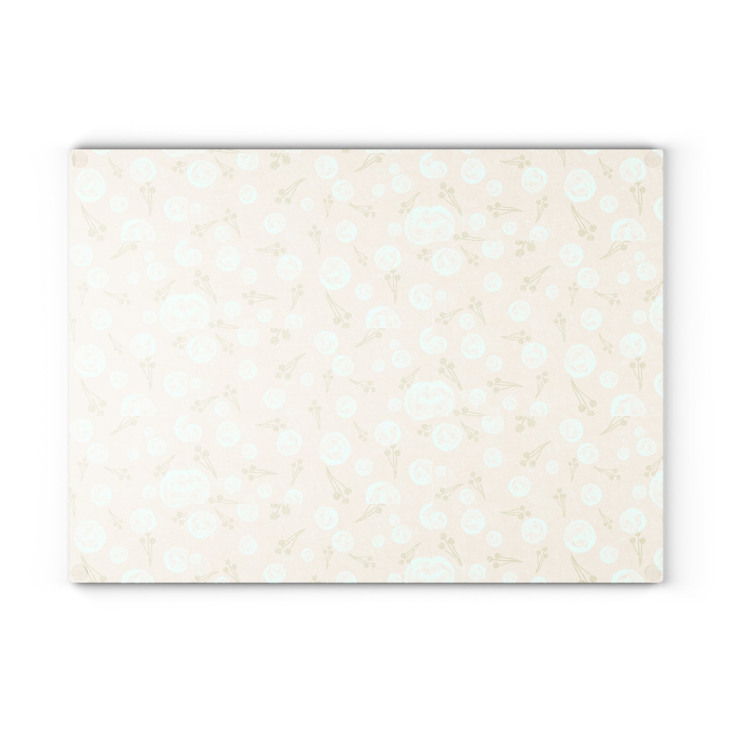 Elegant Floral Glass Cutting Board - Kitchen Decor, Gift for Cooking Enthusiasts, Wedding, Housewarming, Birthday