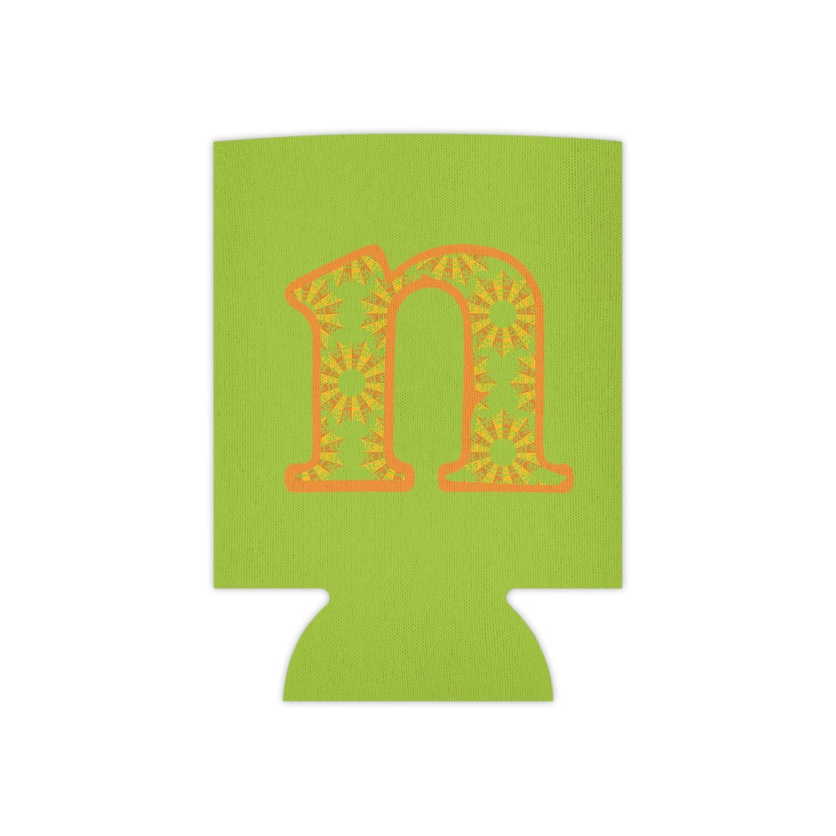 Vibrant Initial Can Cooler, Personalized Party Favor, Summer BBQ Accessory, Custom Drink Sleeve, Gift for Him/Her