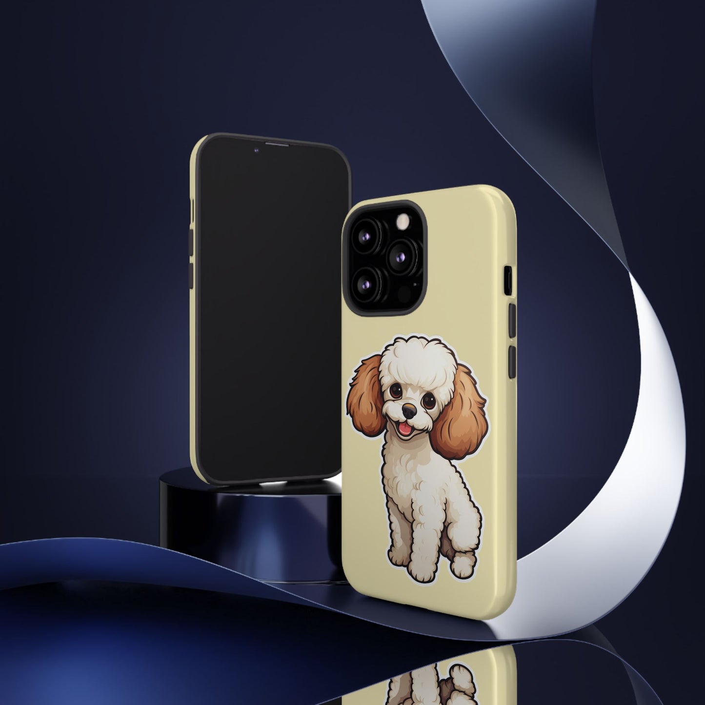 Cute Dog Phone Case, Pet Lover Gift, Custom Phone Cover, Cartoon Dog Case, Durable Phone Accessory