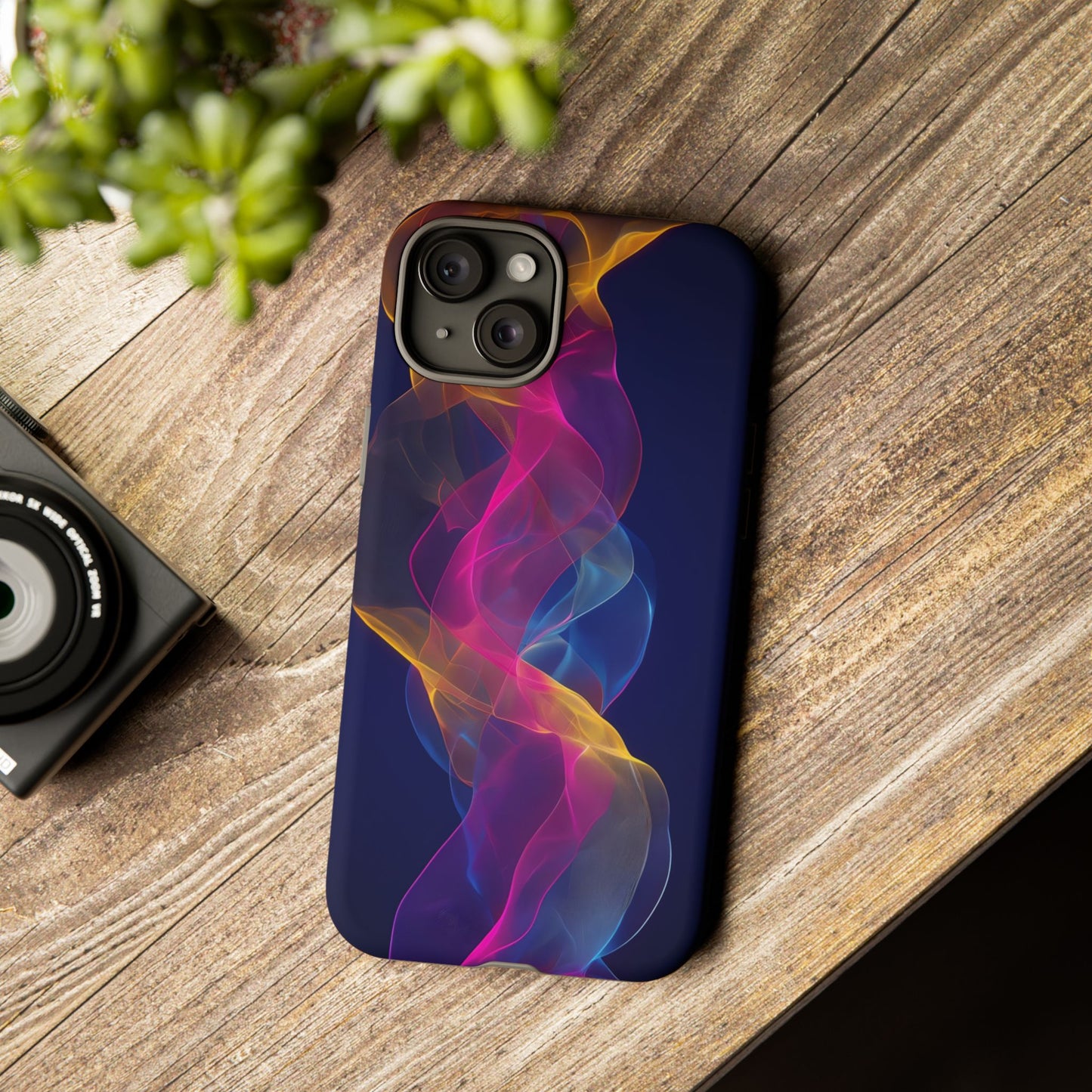 Colorful Smoke Phone Case – Tough Cases, Custom Phone Cover