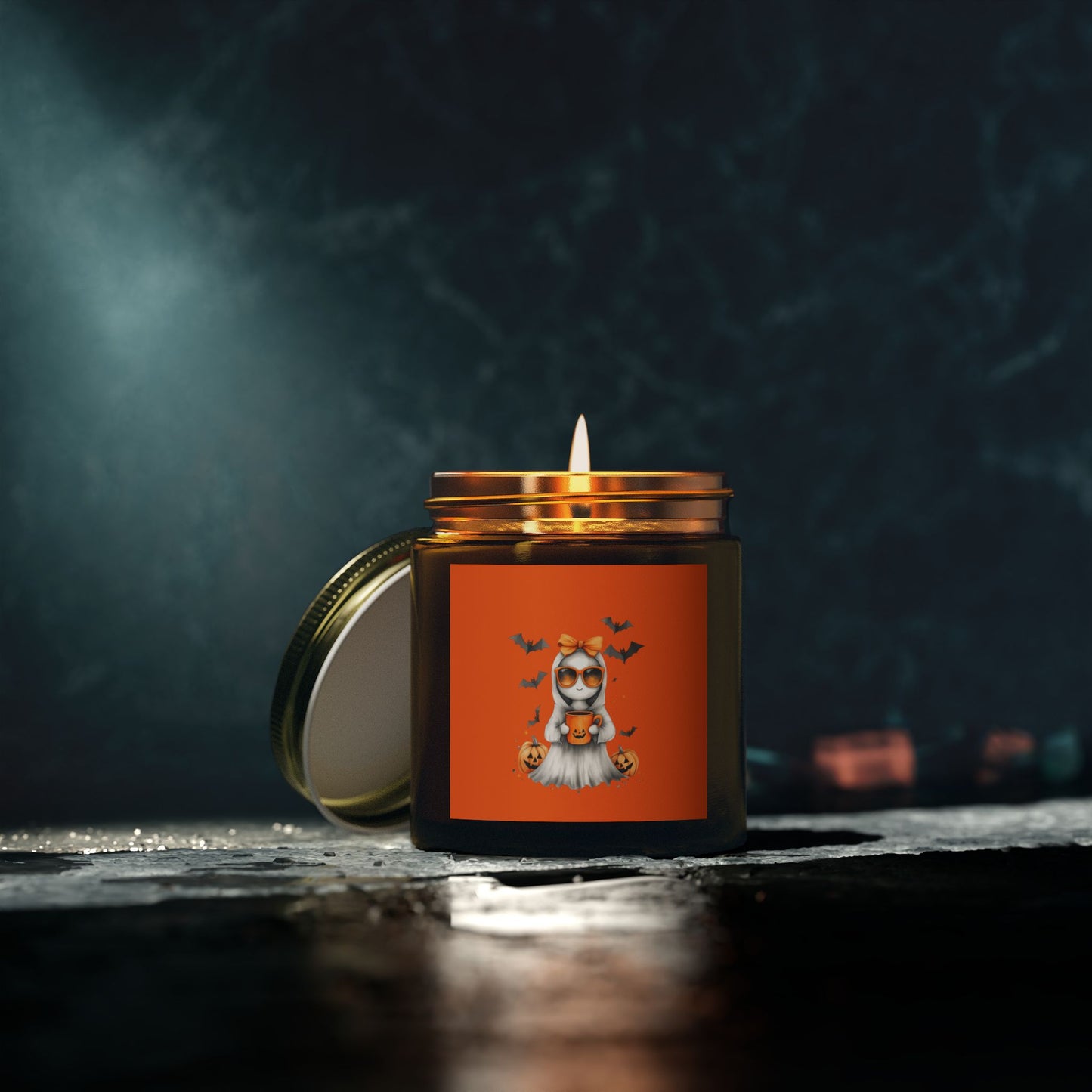 Halloween-Themed Scented Candles, Fall Decor, Aromatherapy Gifts, Cozy Home Accents, Spooky Candle Vibes