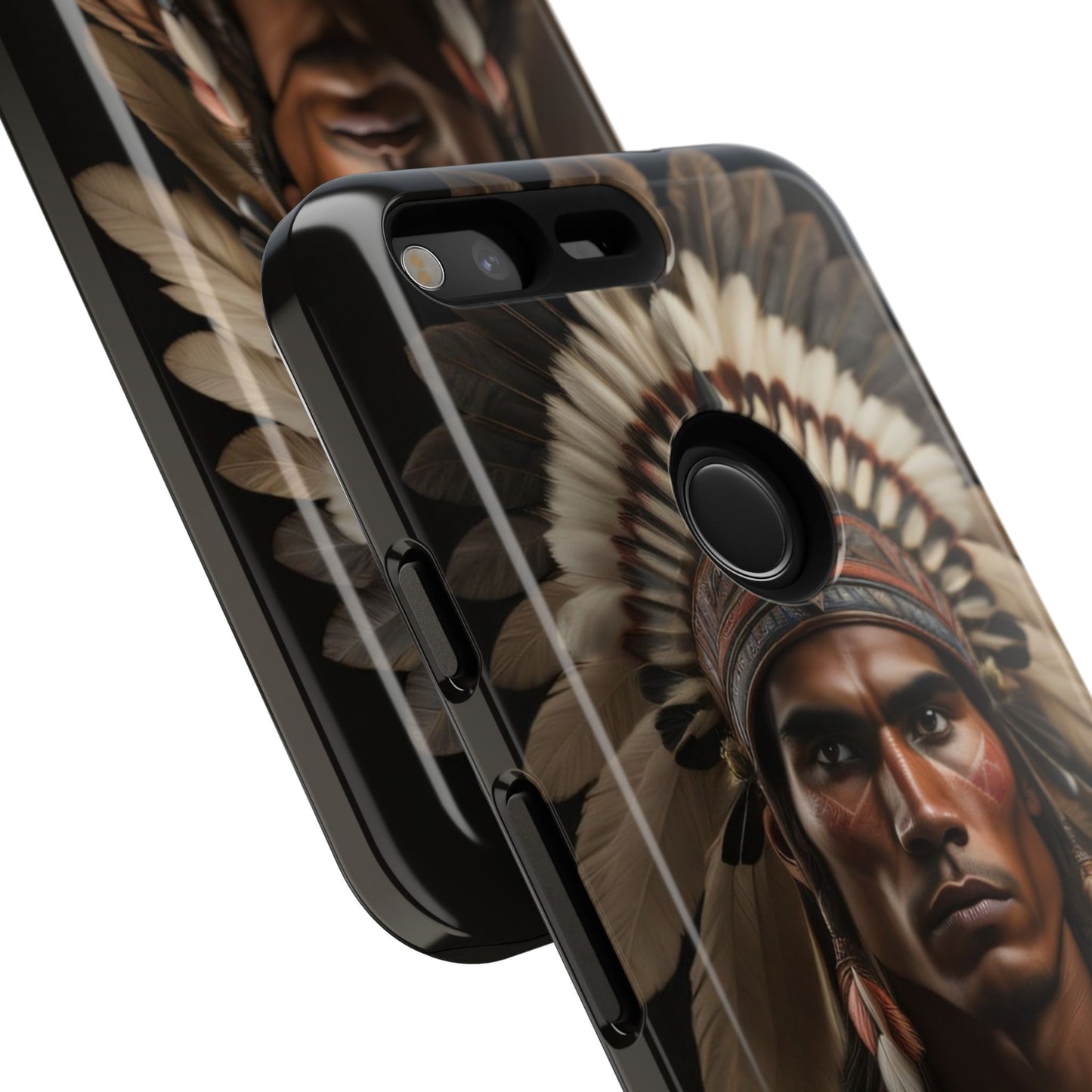 Native American Art Phone Case, Strong Culture Design, Unique Gift for Him or Her, Tough Cases, Customizable Protector, Tribal Style