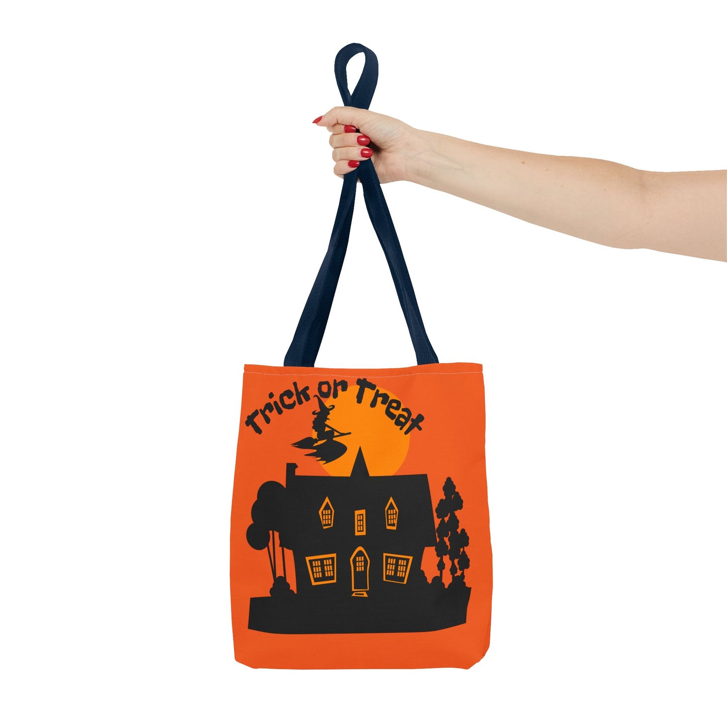 Halloween Tote Bag, Spooky Witch Design, Trick or Treat Bag, Fall Accessory, Seasonal Shopping Bag, Festival Gift