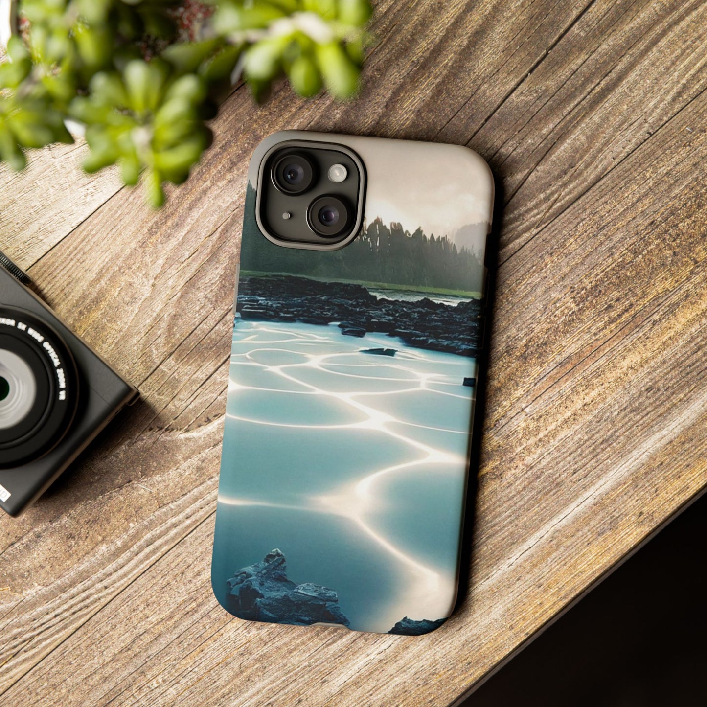 Nature-Inspired Phone Case, Tough Cases for Nature Lovers, Durable Phone Cover, Outdoor Vibe, Unique Gift for Travelers, Eco-Friendly Design