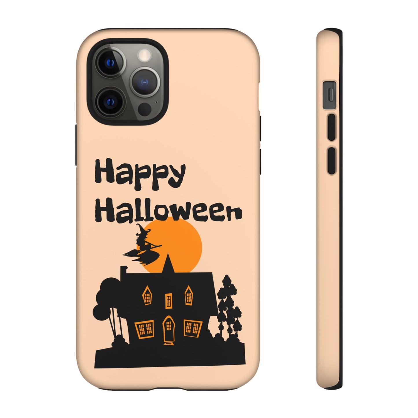 Halloween Phone Case, Spooky Mobile Cover, Tough Case for Phone, Witch Design, Fall Decor, Unique Gift for Halloween