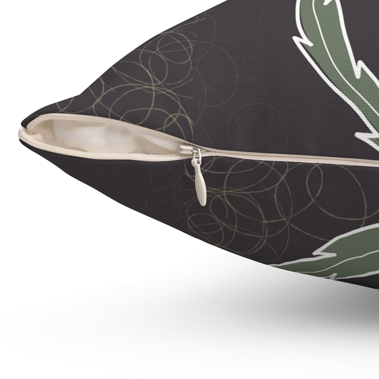 Spun Polyester Square Pillow