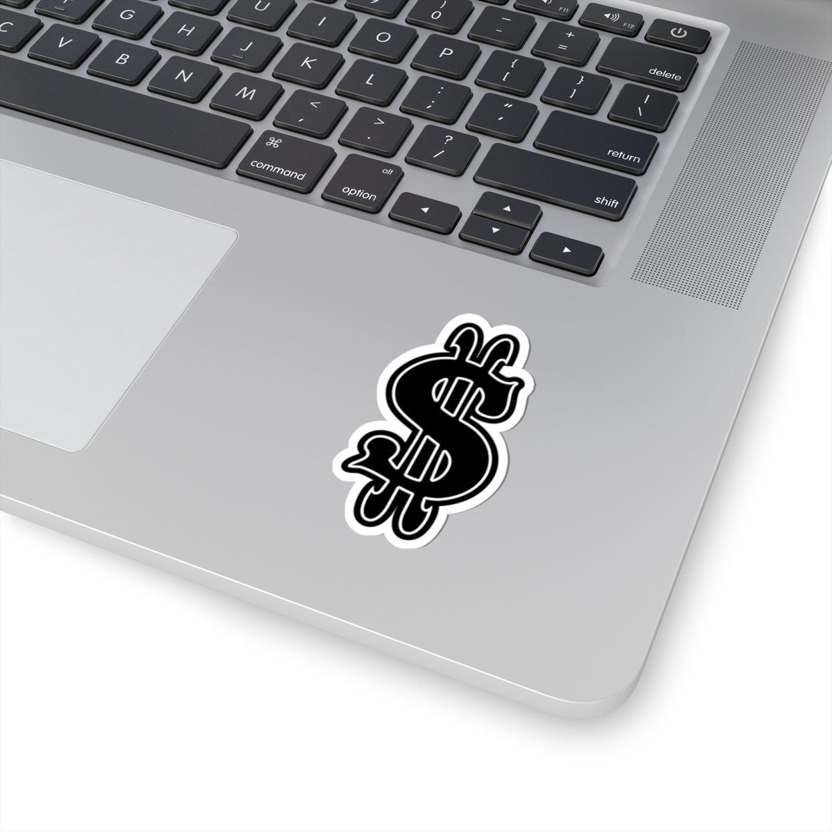 Trendy Dollar Sign Kiss-Cut Stickers, Laptop Decals, Gift for Students, Financial Motivational Stickers, Wall Art, Budgeting Decor