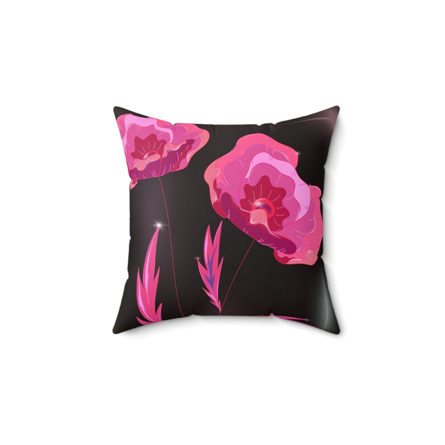 Spun Polyester Square Pillow