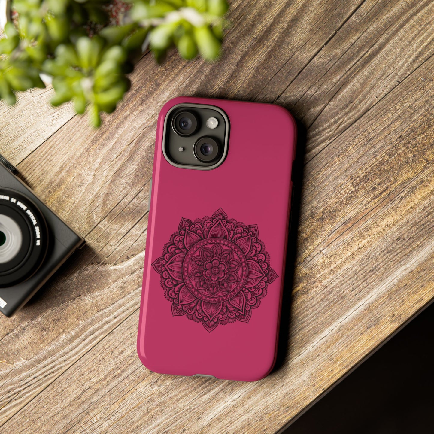 Vibrant Mandala Phone Case, Artistic Protection Cover, Gift for Her, Trendy Accessories, Birthday or Holiday Present