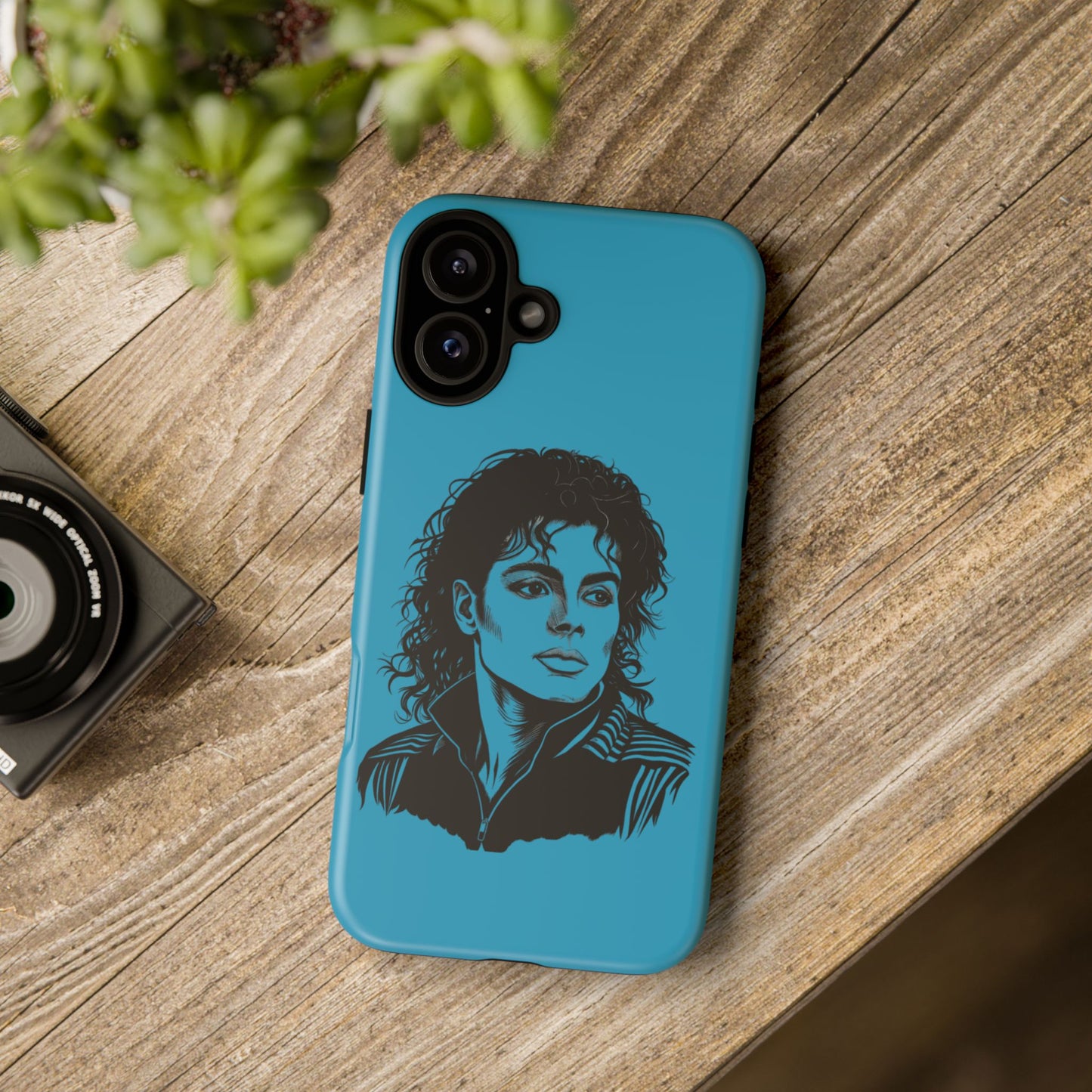 Michael Jackson Phone Case - Tough Cases, Pop Music Gifts, Retro Art, Unique Phone Accessories, Vintage Design