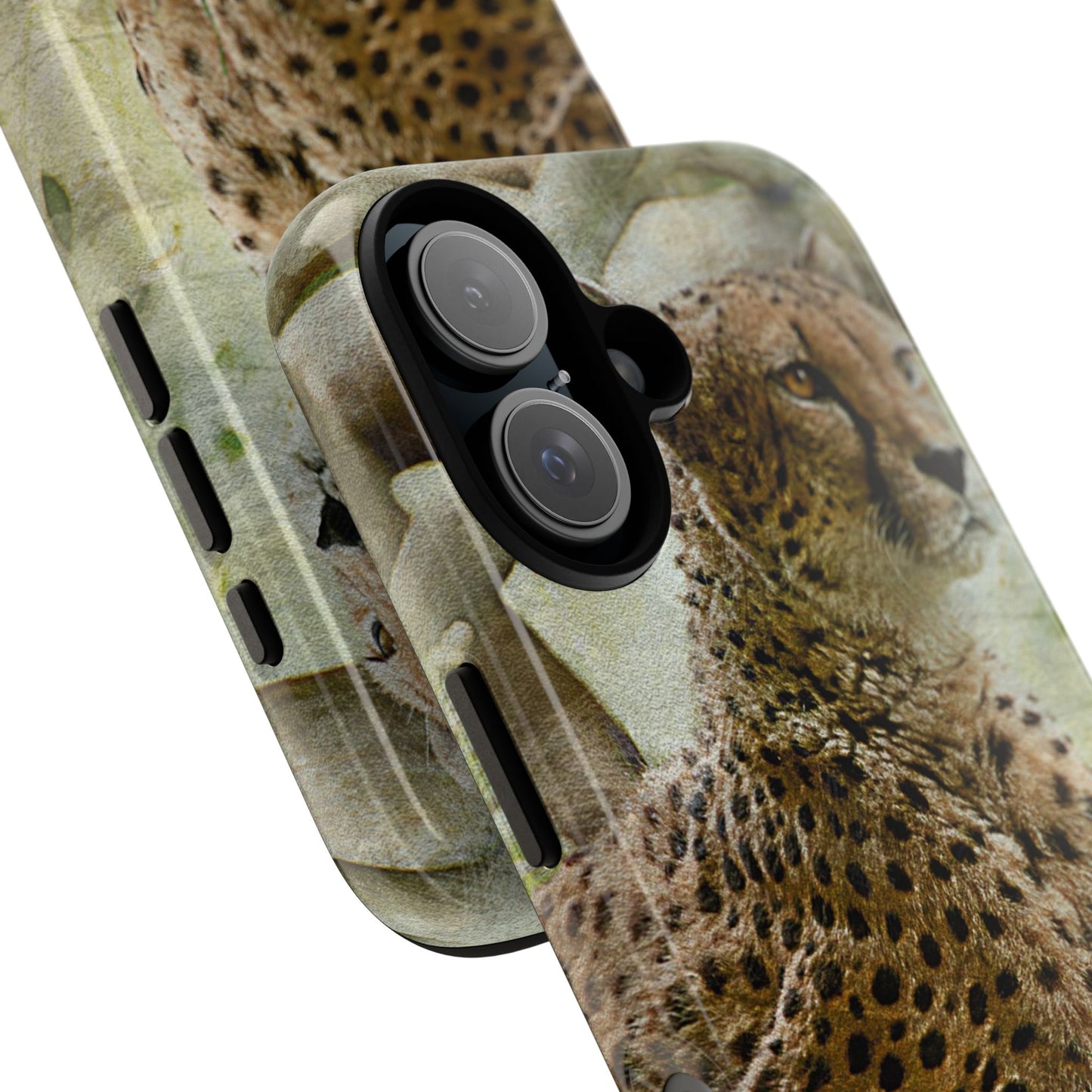 Cheetah Phone Case, Tough Cases, Animal Lover Gift, Wildlife Protection, Eco-Friendly Mobile Cover, Unique Phone Accessory