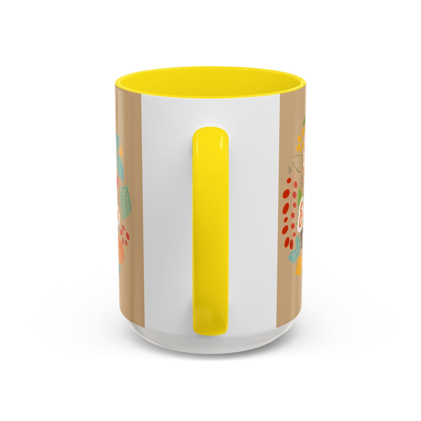 Fall Breeze & Leaves Coffee Mug, Autumn Mug, Seasonal Drinkware, Cozy Kitchen Decor, Perfect Gift for Fall Lovers