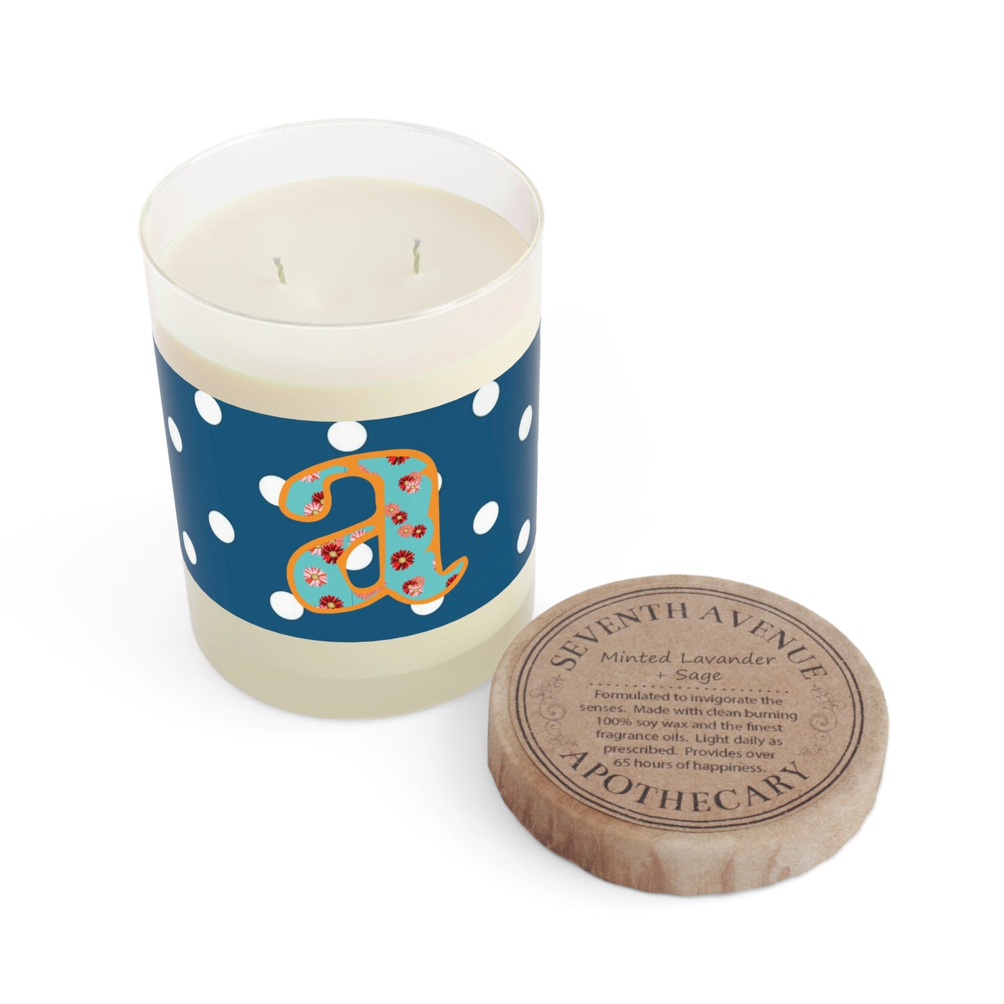 Charming Floral Scented Candle | Cozy Atmosphere, Home Decor, Gifts, Self-Care, Unique Candle