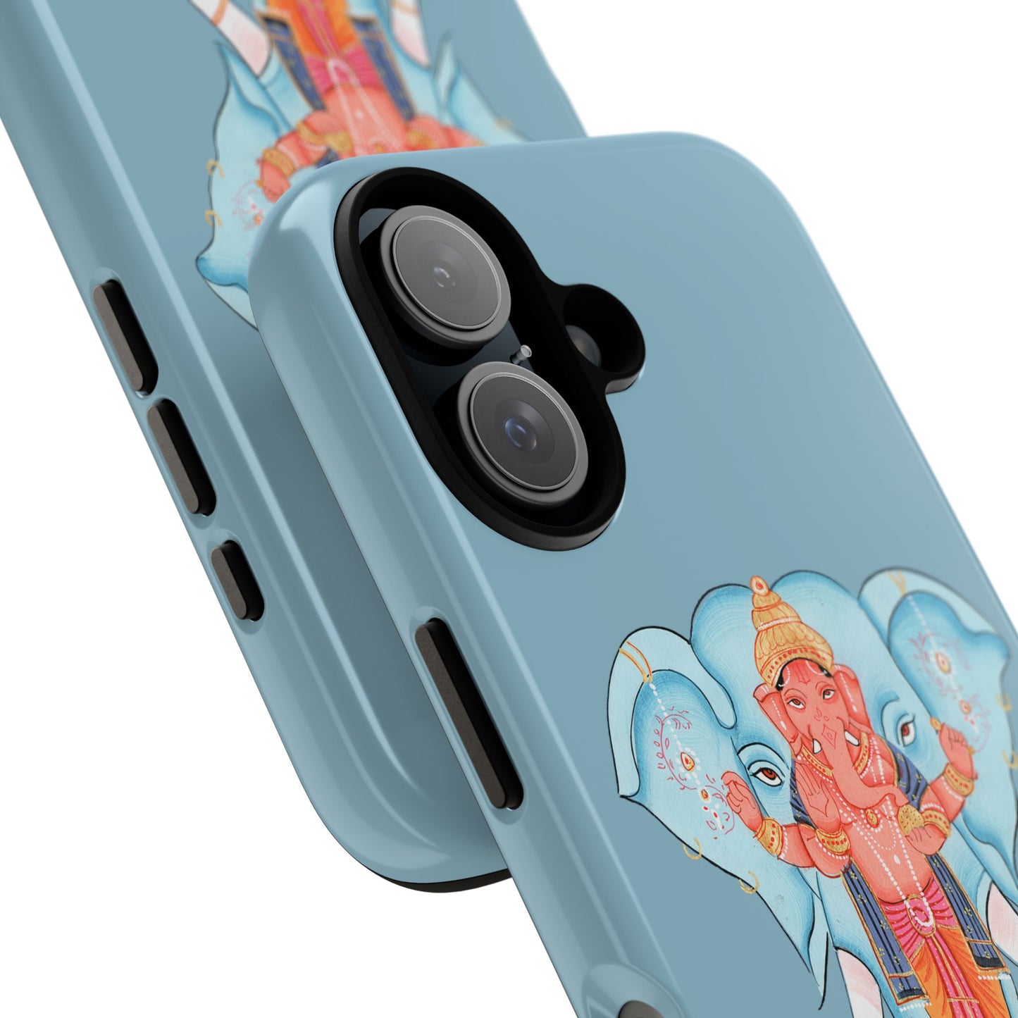 Tough Cases: Ganesh-Inspired Phone Case, Bohemian Phone Cover, Hindu Art Accessory, Festival Gift, Protective Phone Shell