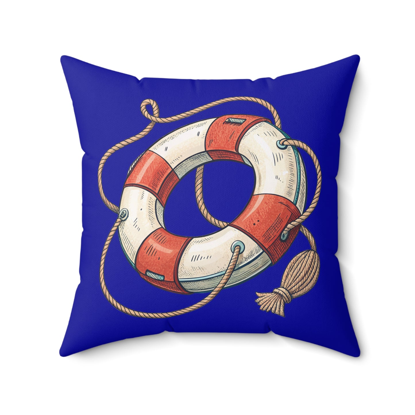 Spun Polyester Square Pillow
