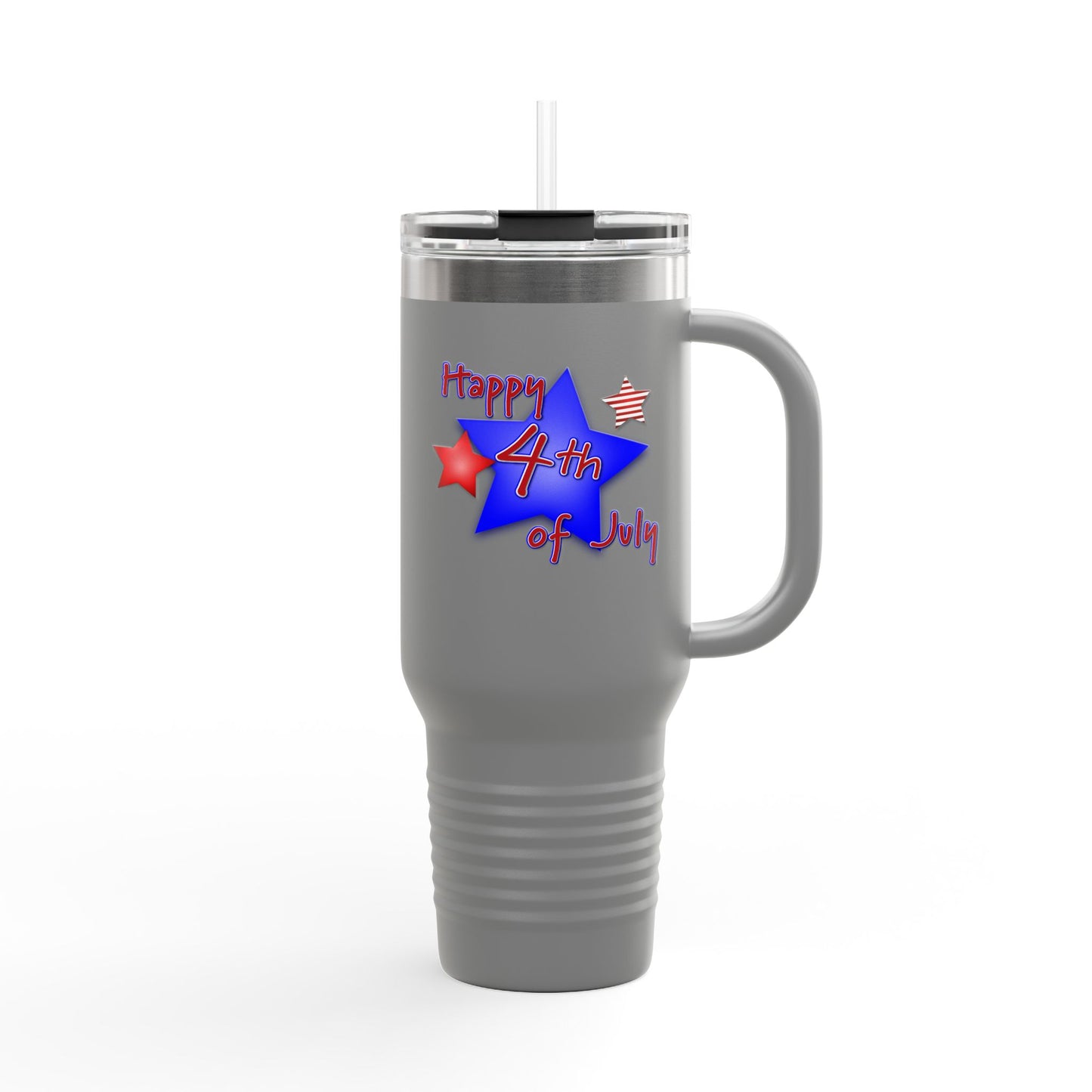 Insulated Travel Mug, 40oz Patriotic