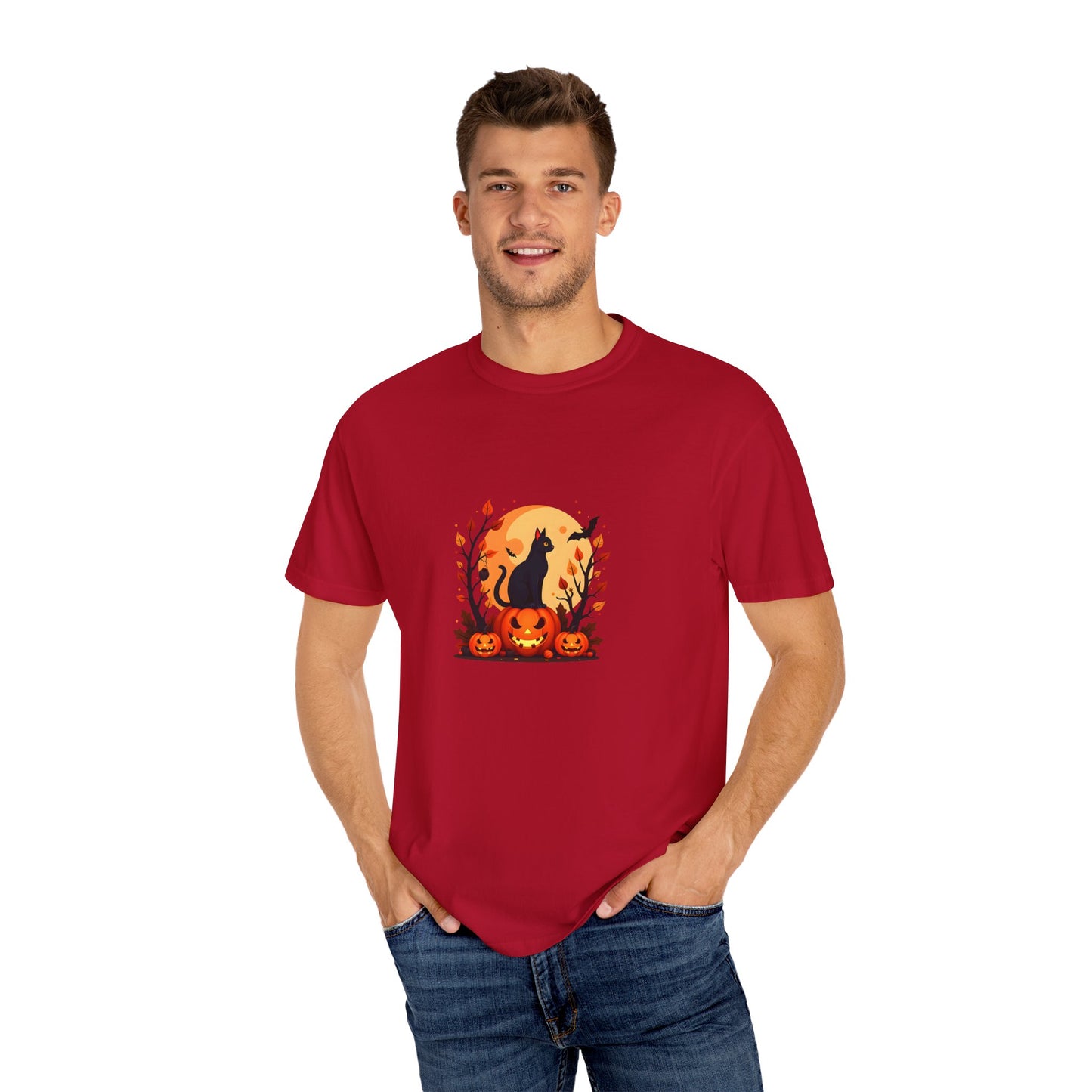 Unisex Garment-Dyed T-shirt - Halloween