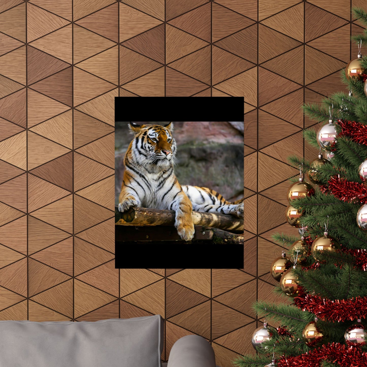 Majestic Tiger Matte Vertical Posters | Wall Art, Home Decor, Animal Print